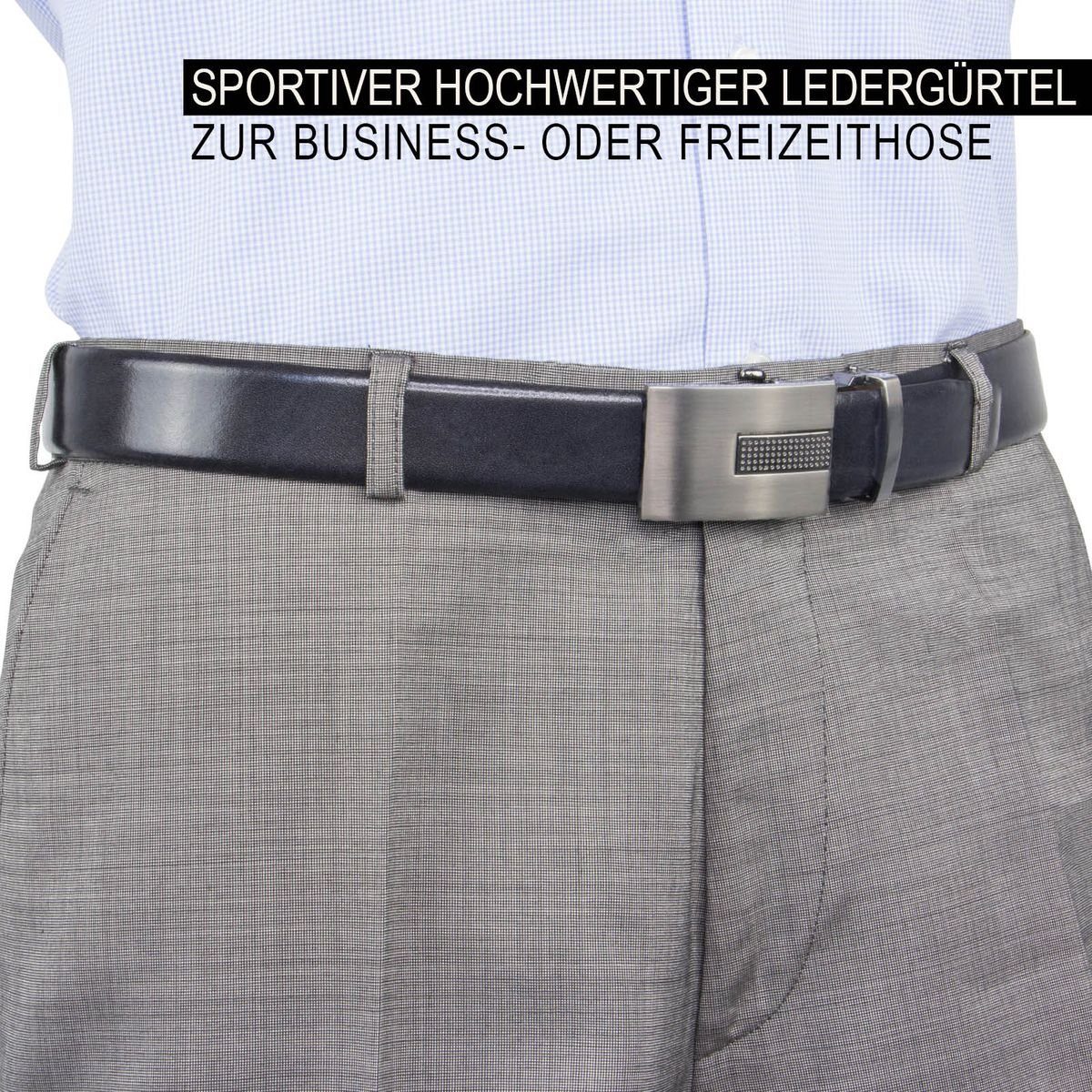 LINDENMANN Ledergürtel
