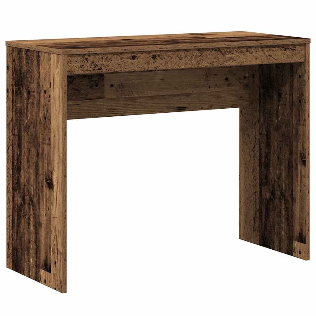 vidaXL Schreibtisch Schreibtisch Altholz-Optik 90x40x72 cm Holzwerkstoff