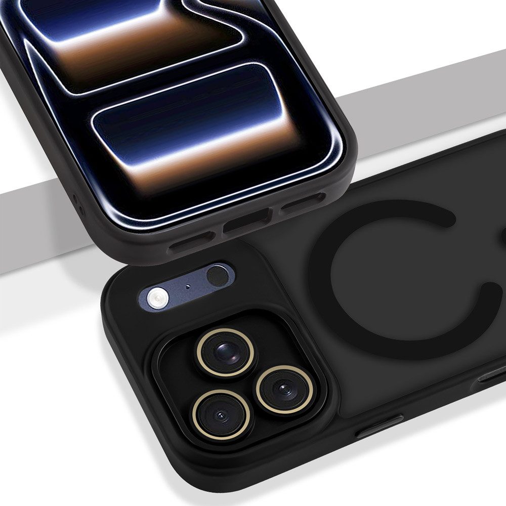 FITSU Handyhülle Handyhülle für iPhone 17 Pro Hülle mit Kameraschutz Case 6,3 Zoll, Handyhülle Case für iPhone 17 Pro MagSafe kompatible Hülle