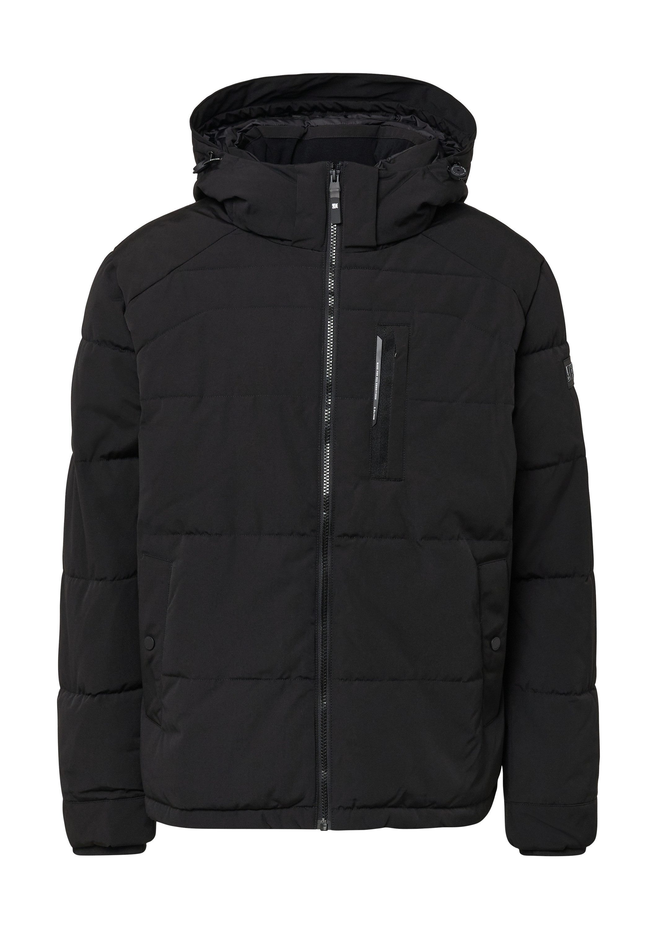 s.Oliver Winterjacke Outdoor-Jacke Wasserabweisende Pufferjacke mit abnehmb günstig online kaufen