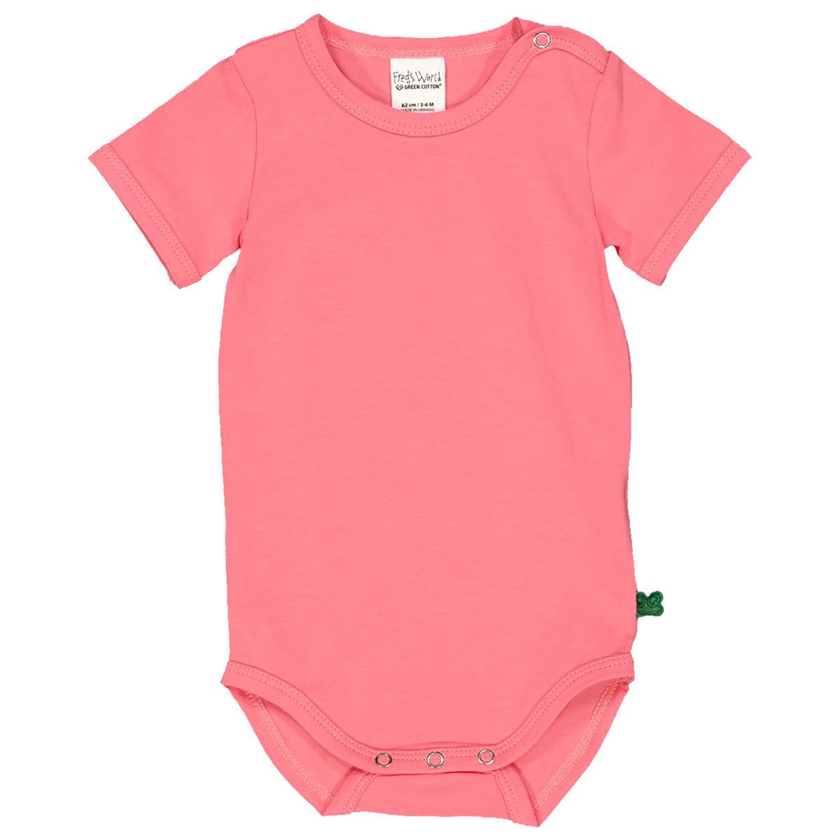 Fred's World by GREEN COTTON Kurzarmbody 1581023901 Mädchen (2-tlg) Babybody mit kurzen Ärmeln, Bodysuit, Babybody, Einteiler, Basic-Body
