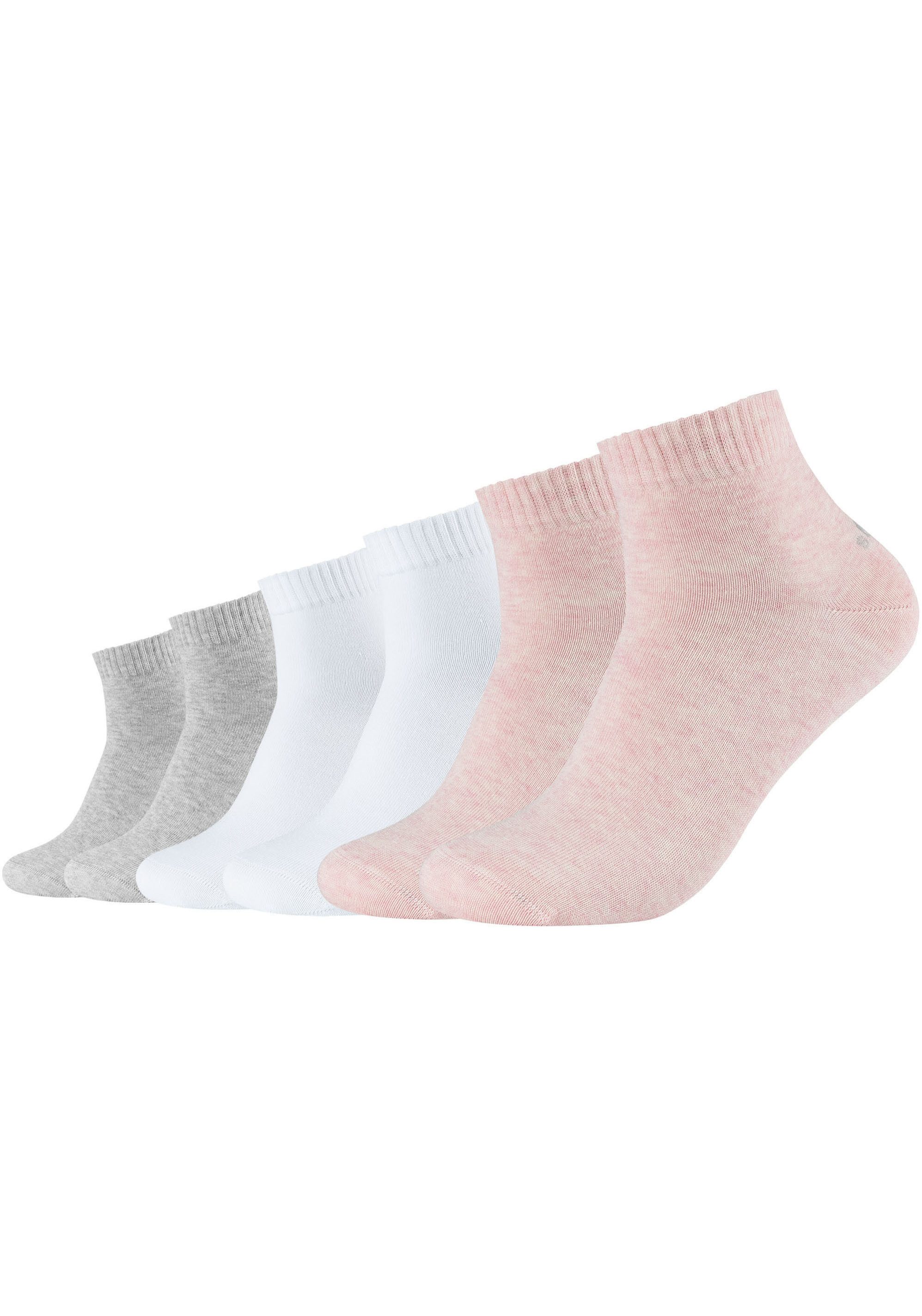 s.Oliver Kurzsocken originals (6-Paar) mit weichem Bund