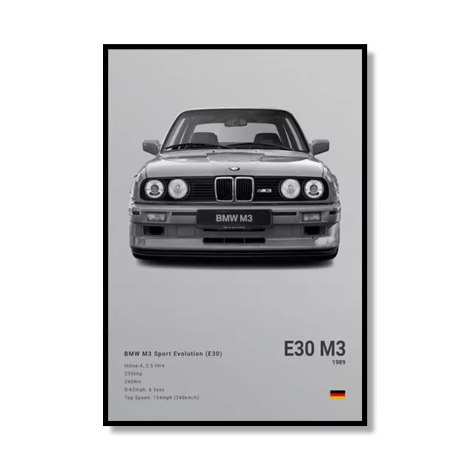 TPFLiving Kunstdruck OHNE RAHMEN, Faszinierende Sportwagenkunst für Auto-En günstig online kaufen