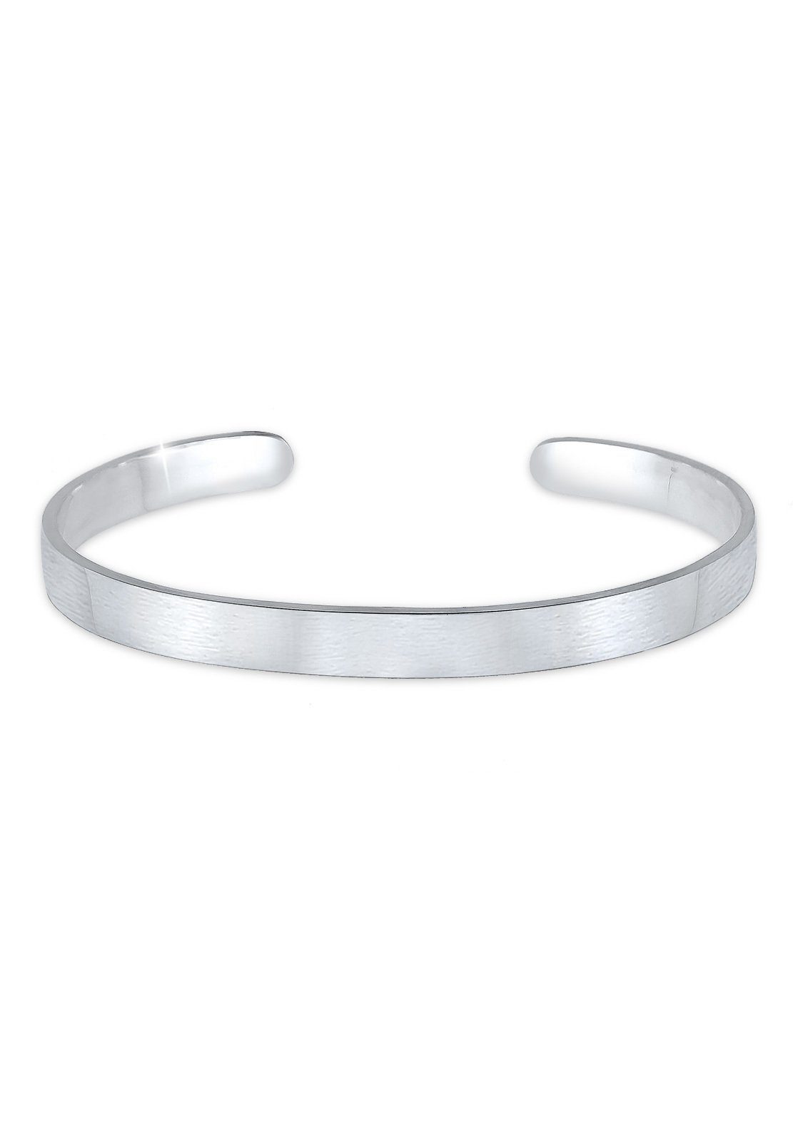 Kuzzoi Armband Herren Basic Bangle Matt 925 Silber günstig online kaufen