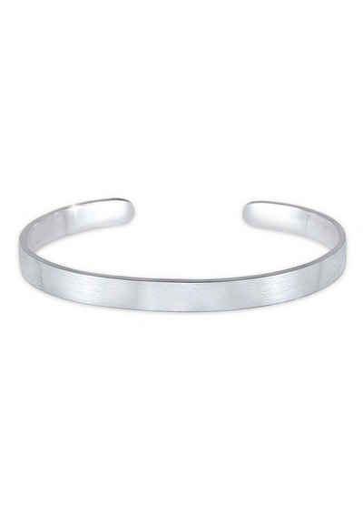 Kuzzoi Armband Herren Basic Bangle Matt 925 Silber