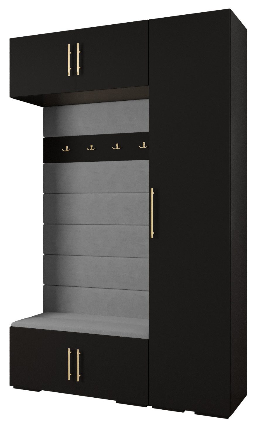 ABIKS MÖBEL Kompaktgarderobe INOVA 3 SATZ günstig online kaufen