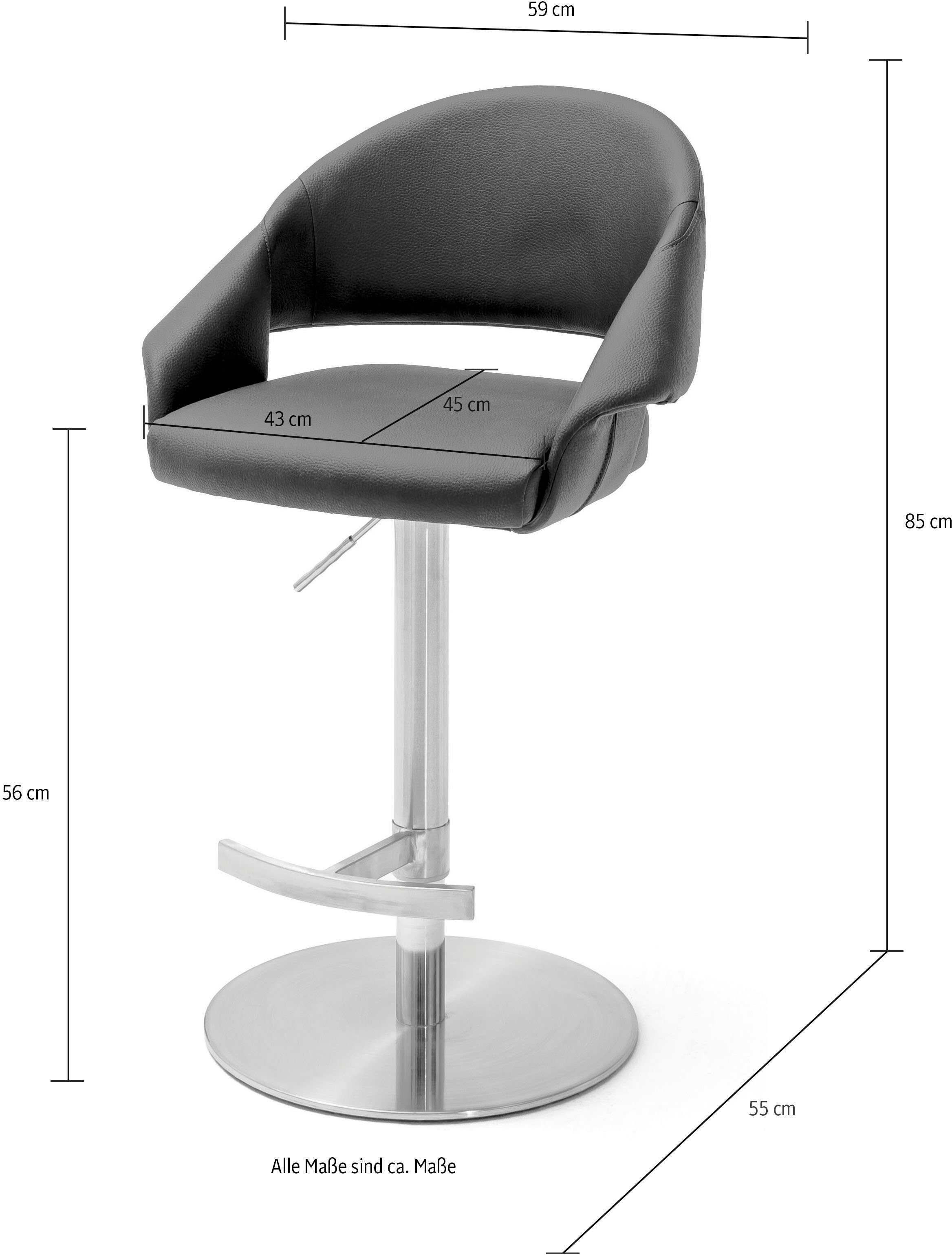MCA furniture grau | PERU Bistrostuhl grau