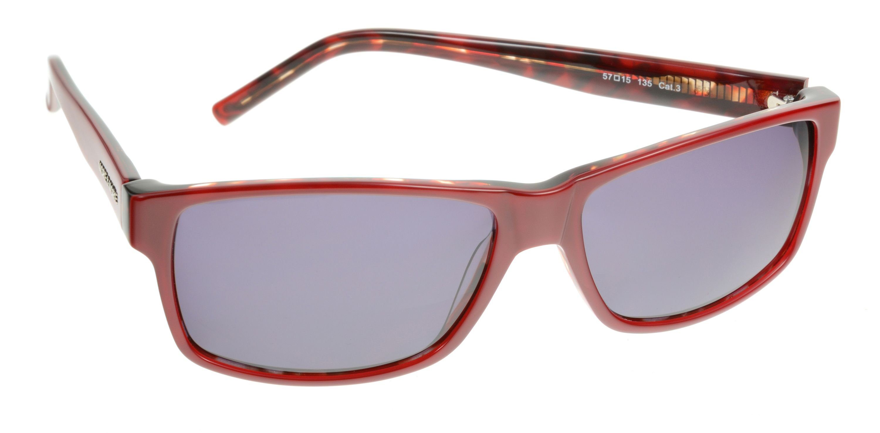 Sonnenbrille 54487-00377 MORE&MORE rot