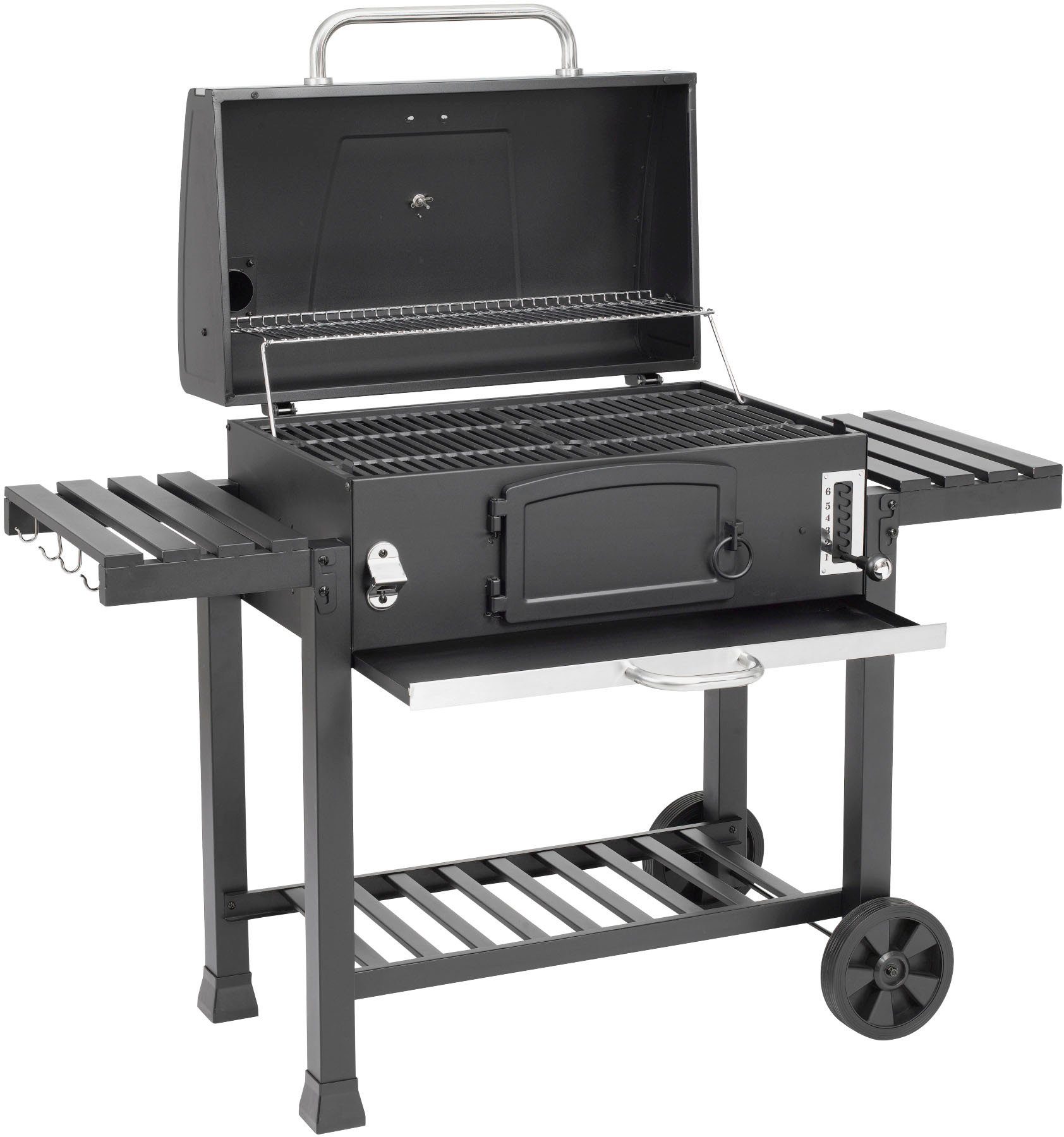 El Fuego Smoker Ontario XXL, 141,5 x 114 x 61,3 cm