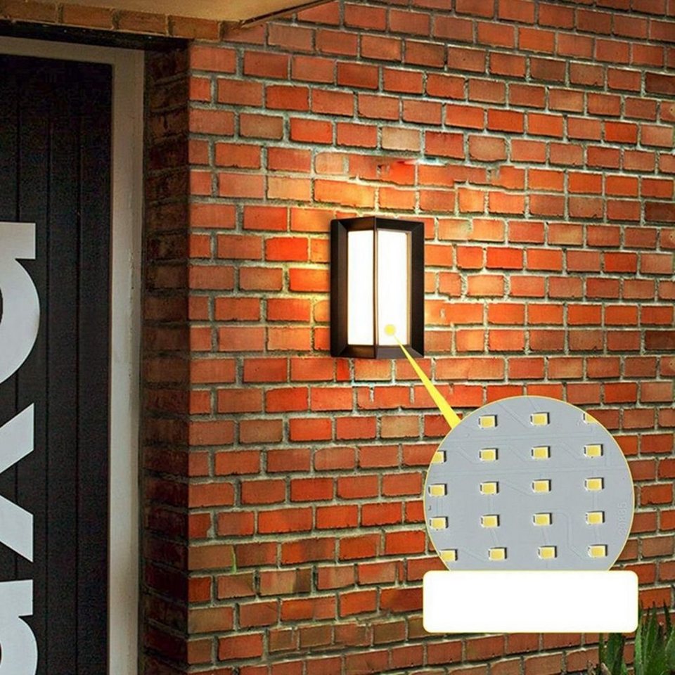 DAYUT Wandleuchte LED-Wandleuchten Moderne Wandleuchten, Outdoor Wasserdicht