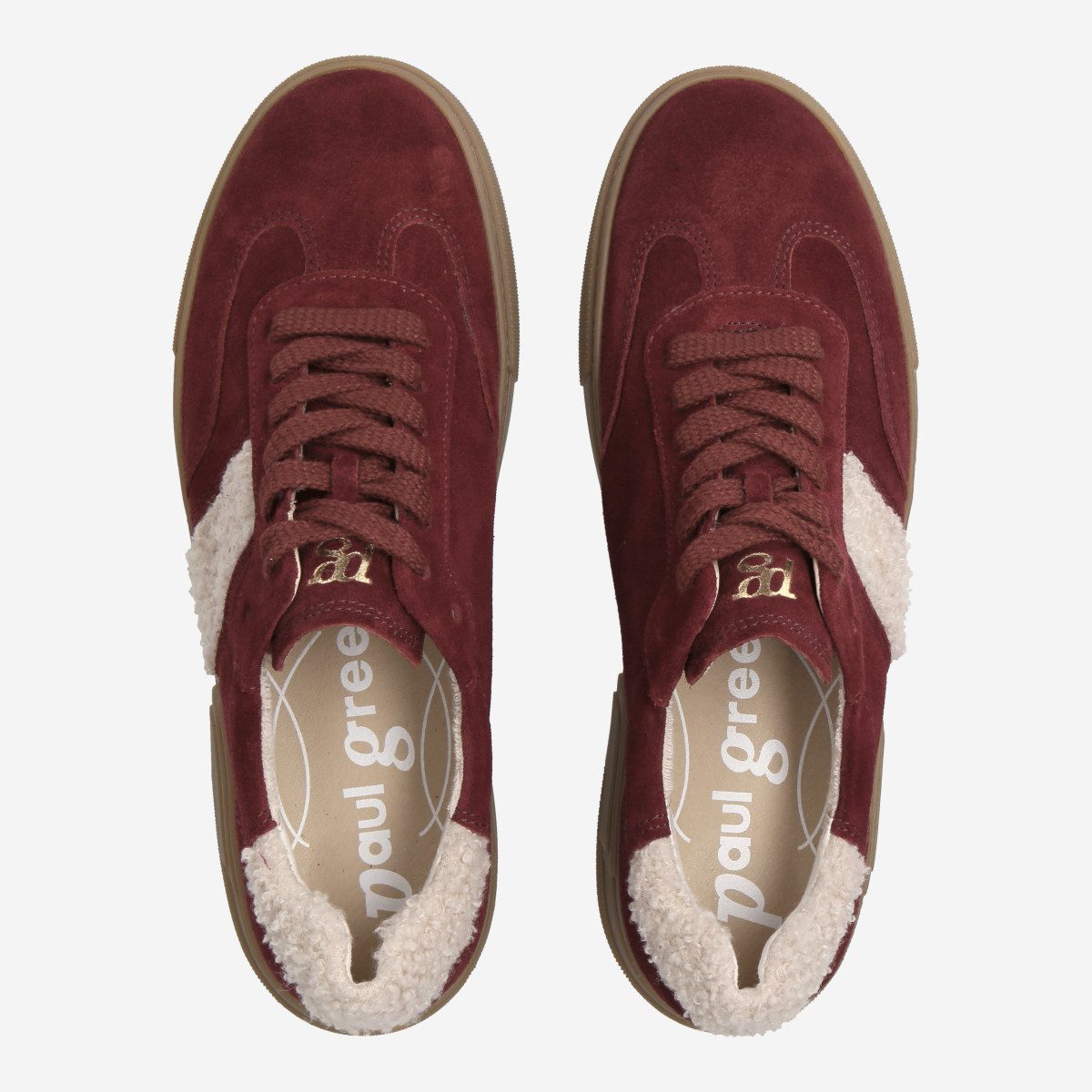 Paul Green Paul Green 5393-046, Sneaker, Weinrot / Rot, Damen Sneaker