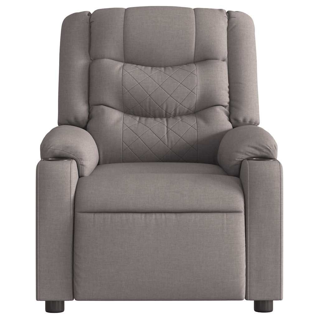 vidaXL Sessel Relaxsessel Taupe Stoff (1-St) günstig online kaufen