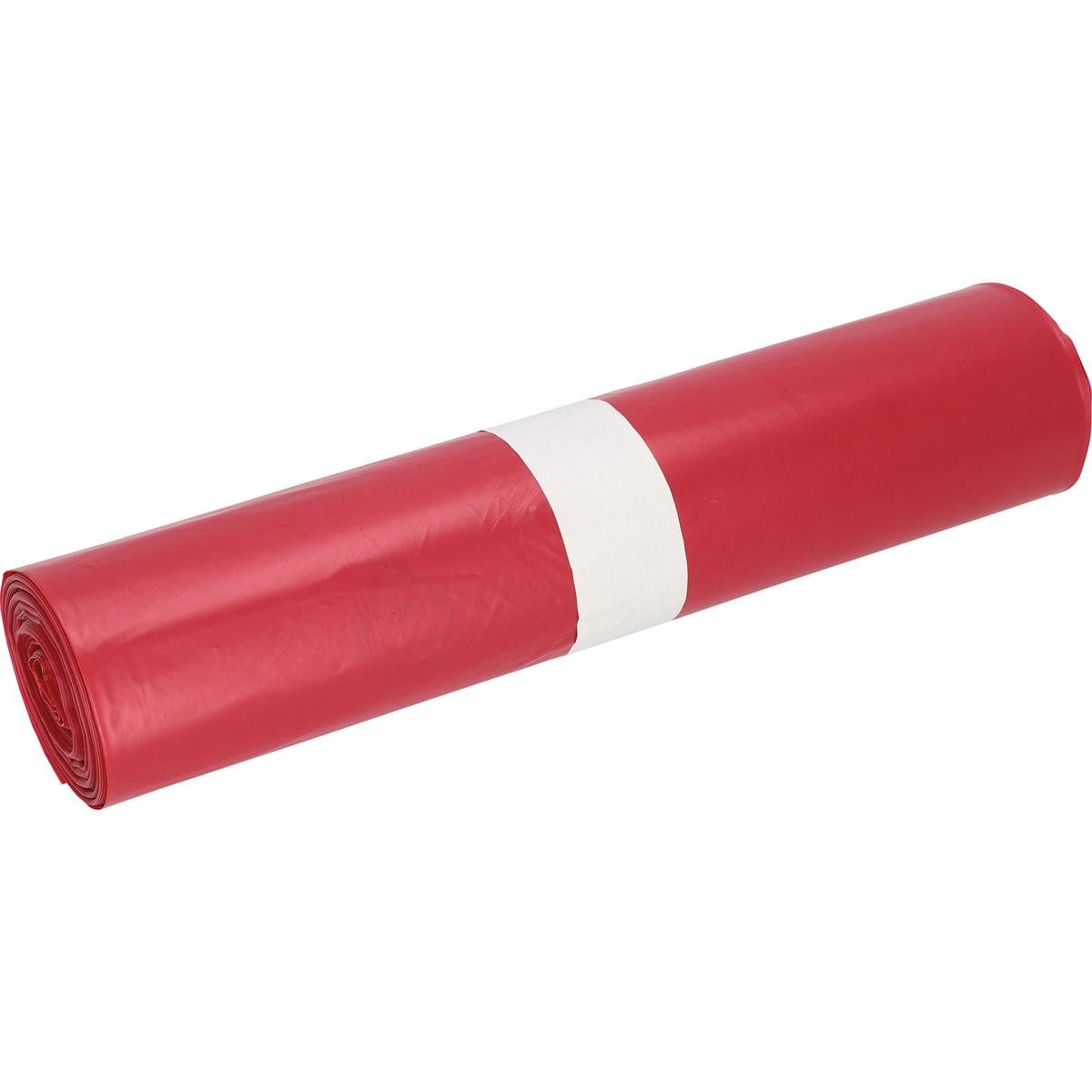 Soennecken Papierkorb Müllsack 120l 35mic rot 25 St./Pack.