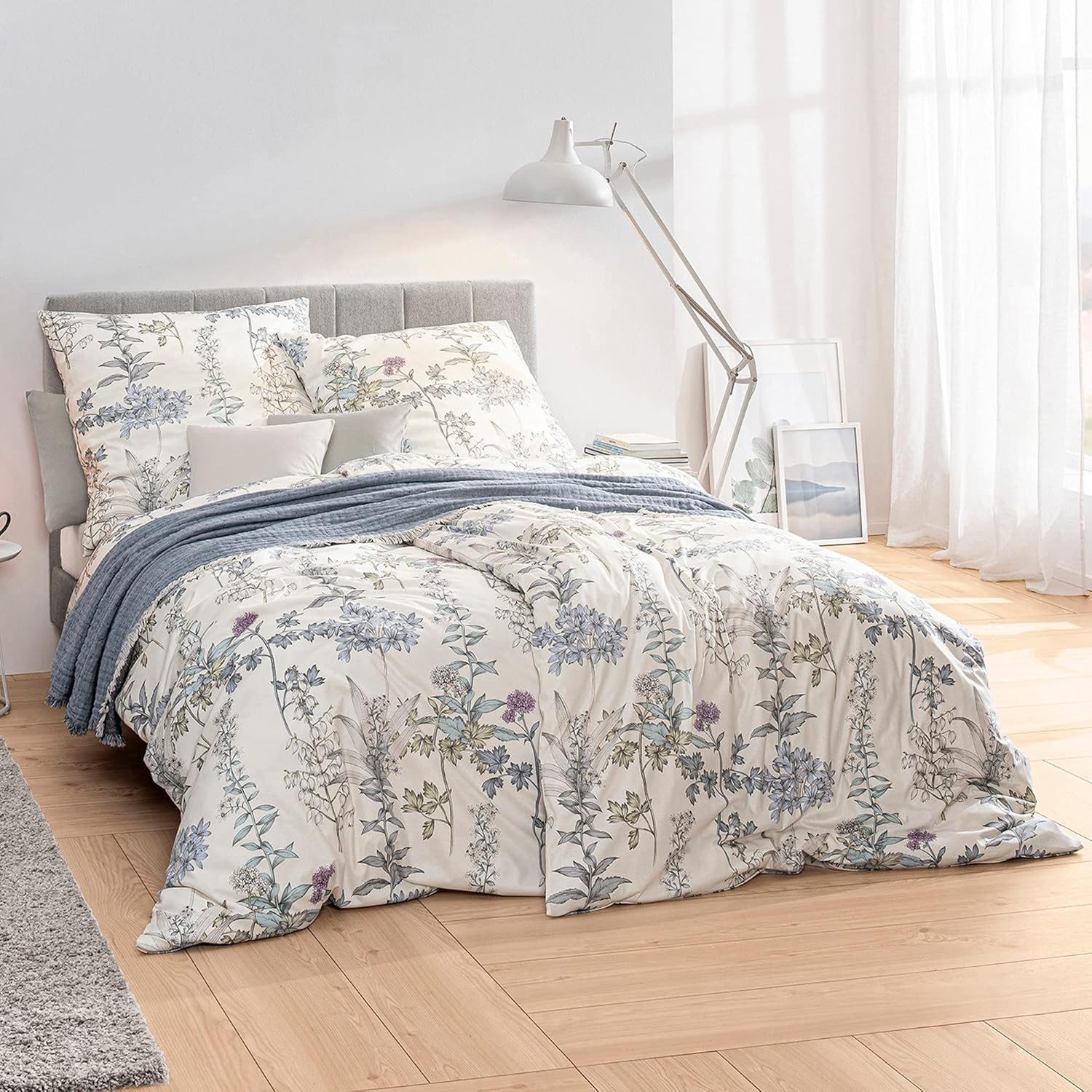 Estella Bettwäsche ESTELLA Mako Interlock Jersey Alisa bleu 135/200 günstig online kaufen