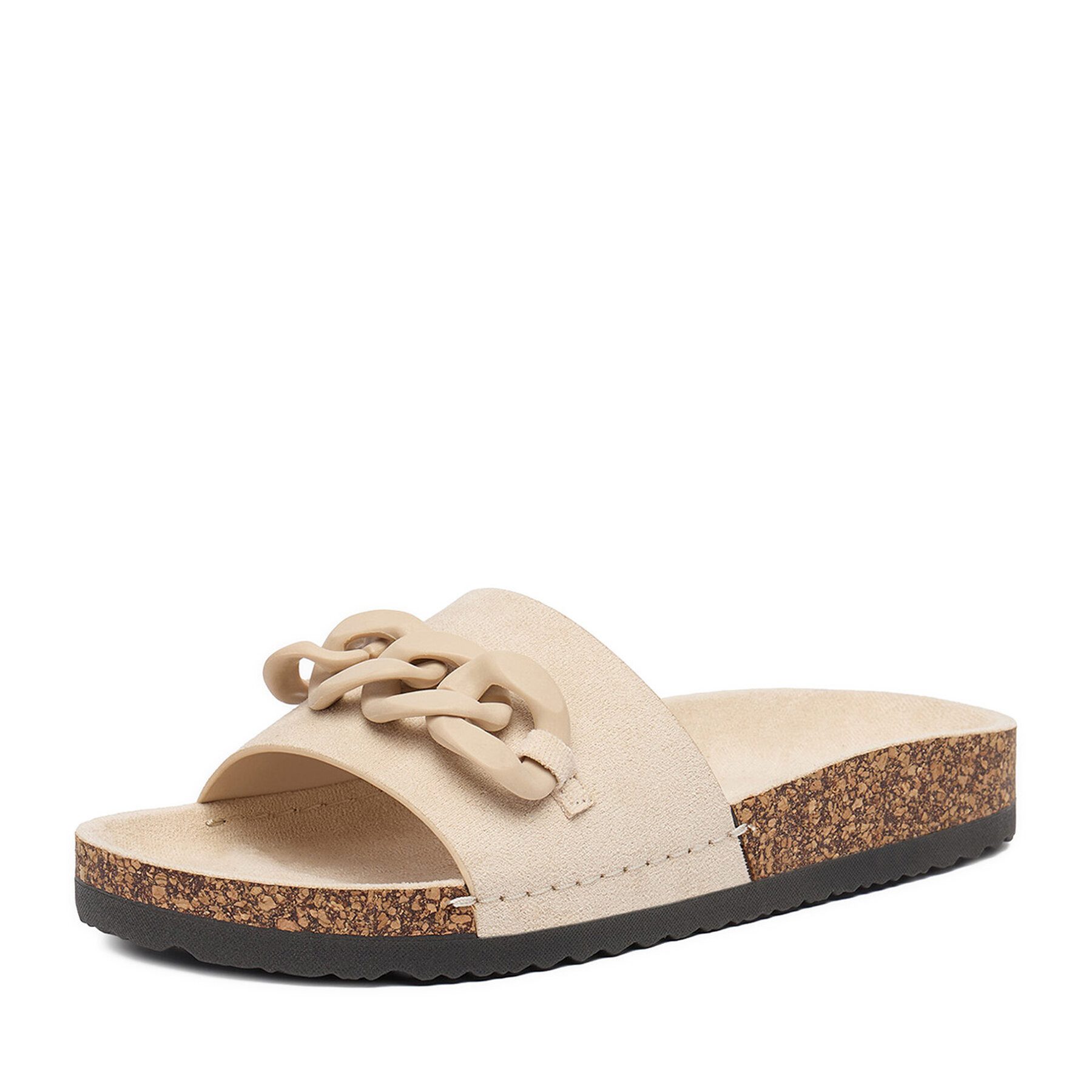 Jenny Jenny Damen-Flip-Flops, Beige Badepantolette