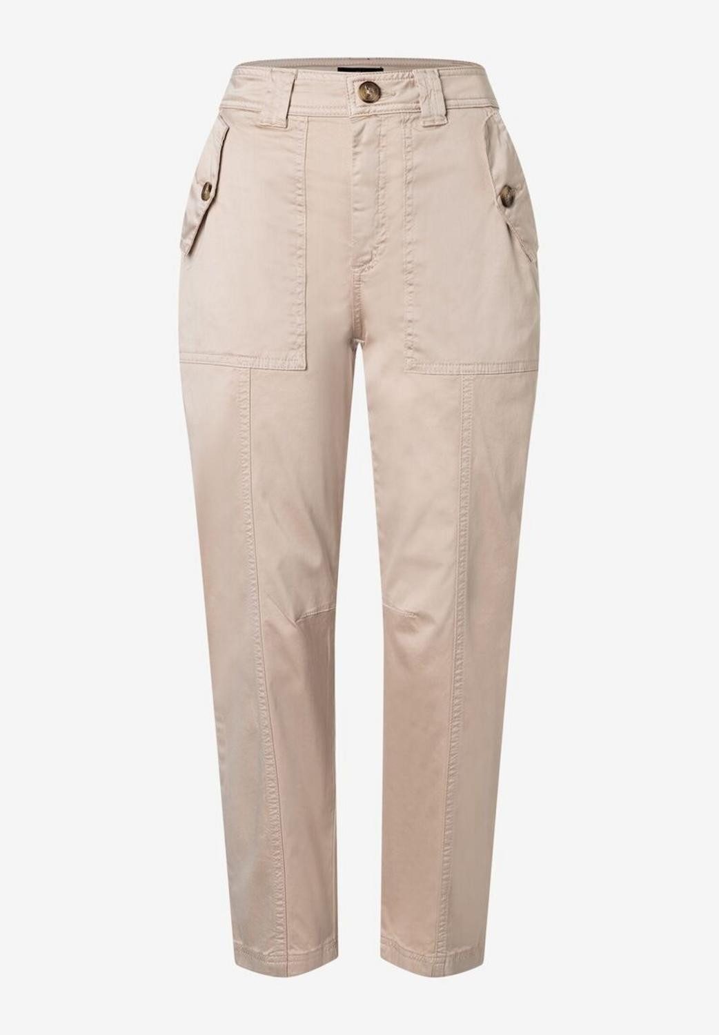 MORE&MORE Regular-fit-Jeans Capri Cargo Pants