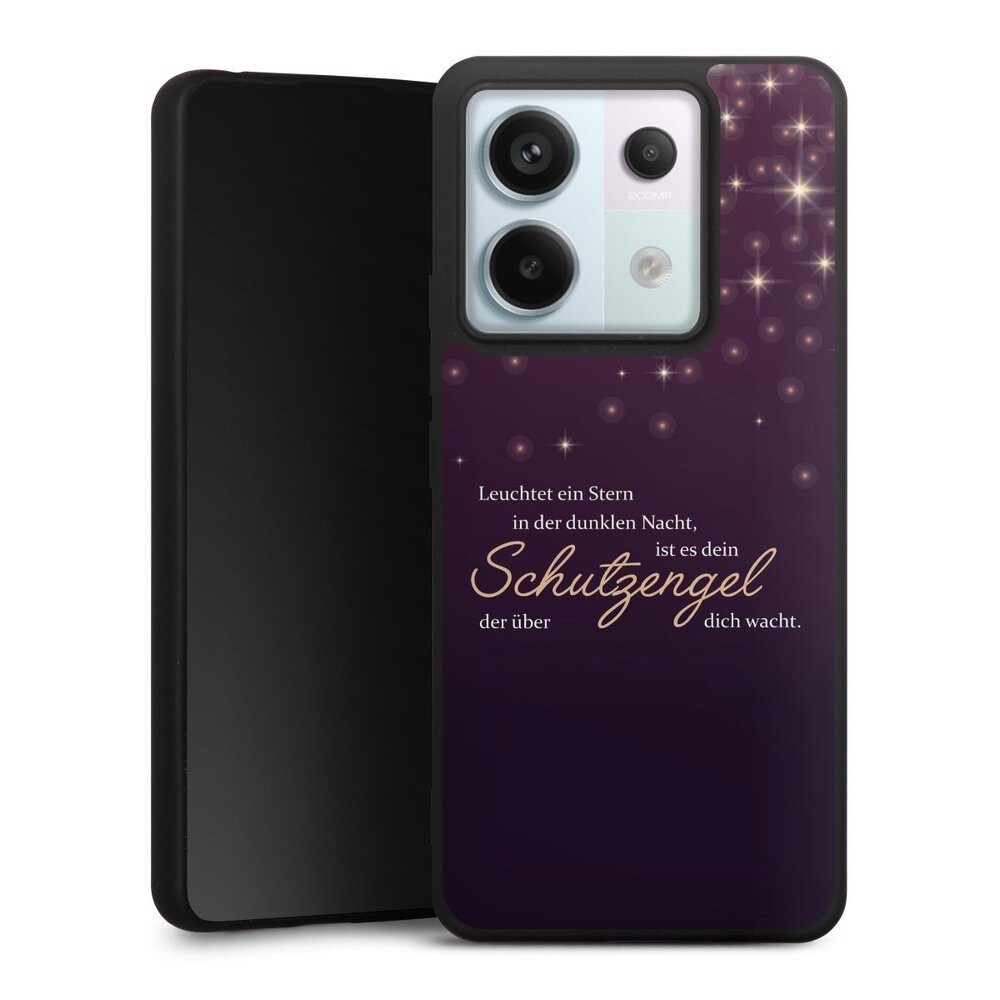 DeinDesign Handyhülle Schutzengel Sprüche Spruch Schutzengel, Xiaomi Redmi Note 13 Pro 5G Silikon Hülle Premium Case