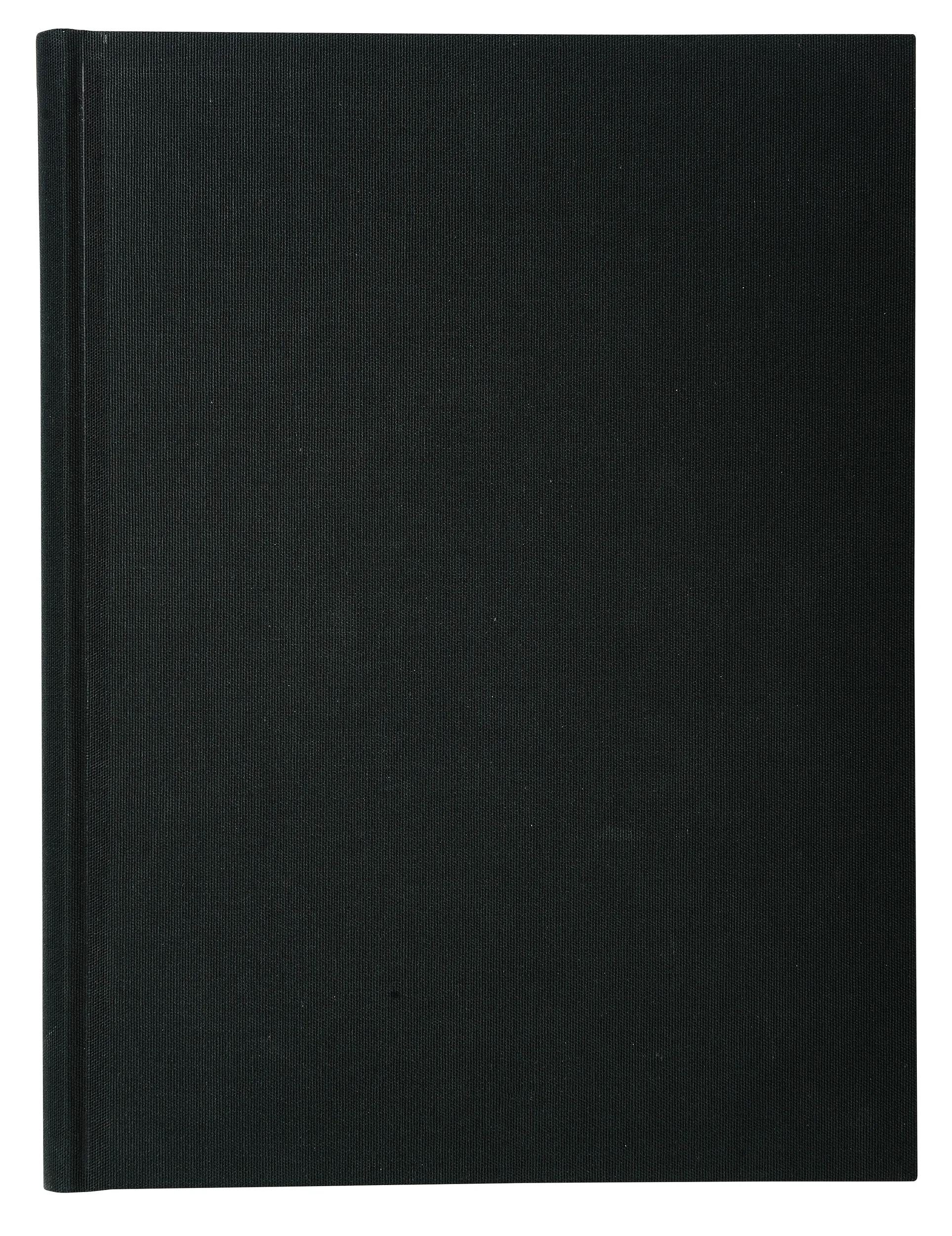 EXACOMPTA Geschäftspapier Kladde + kaschiertem Leineneinband, A4, 150 Blatt, 110g, kariert, 413E, Geschäftsbücher Standard