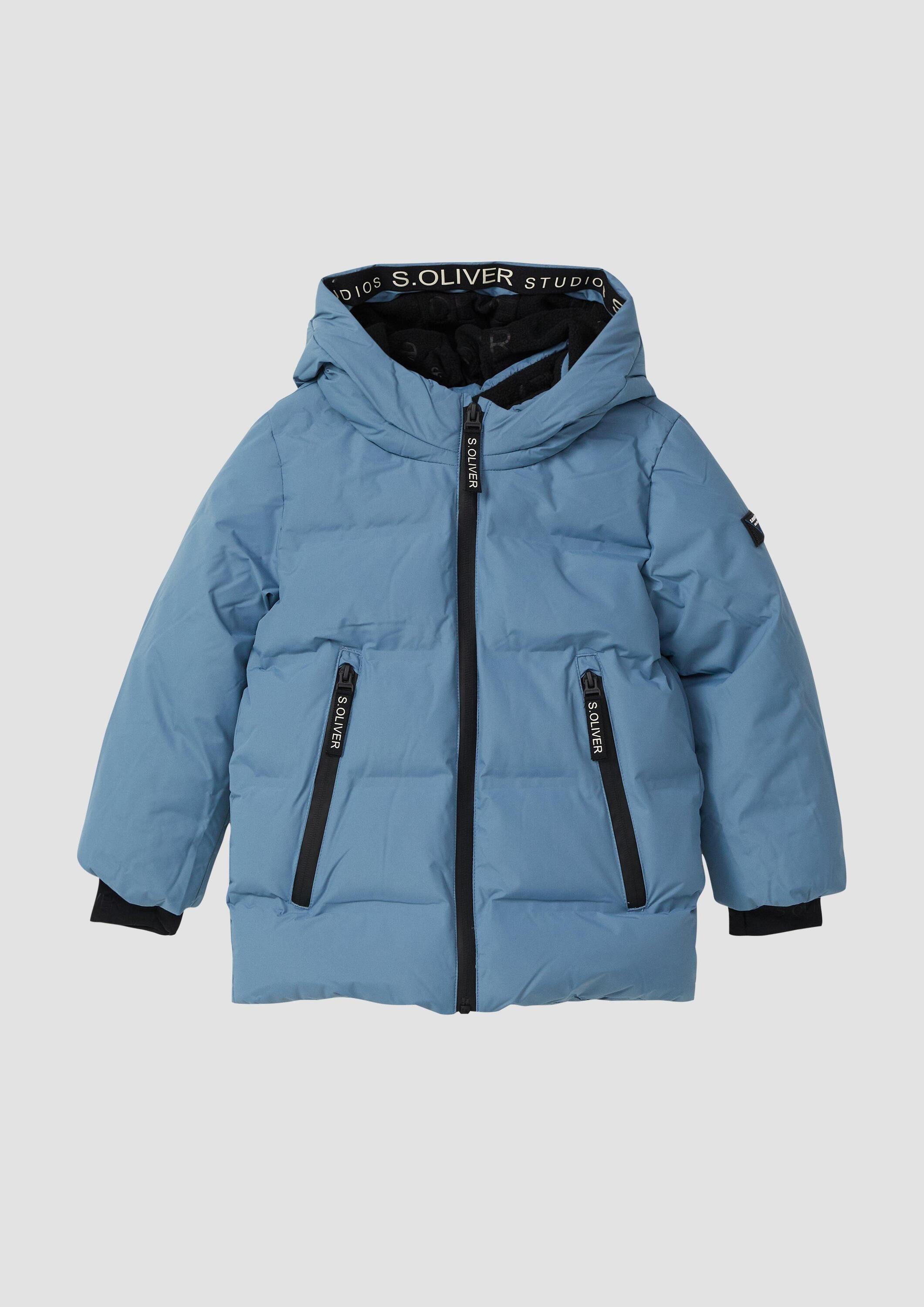s.Oliver Winterjacke Outdoor-Jacke Unisex Winterjacke mit sportiven Details