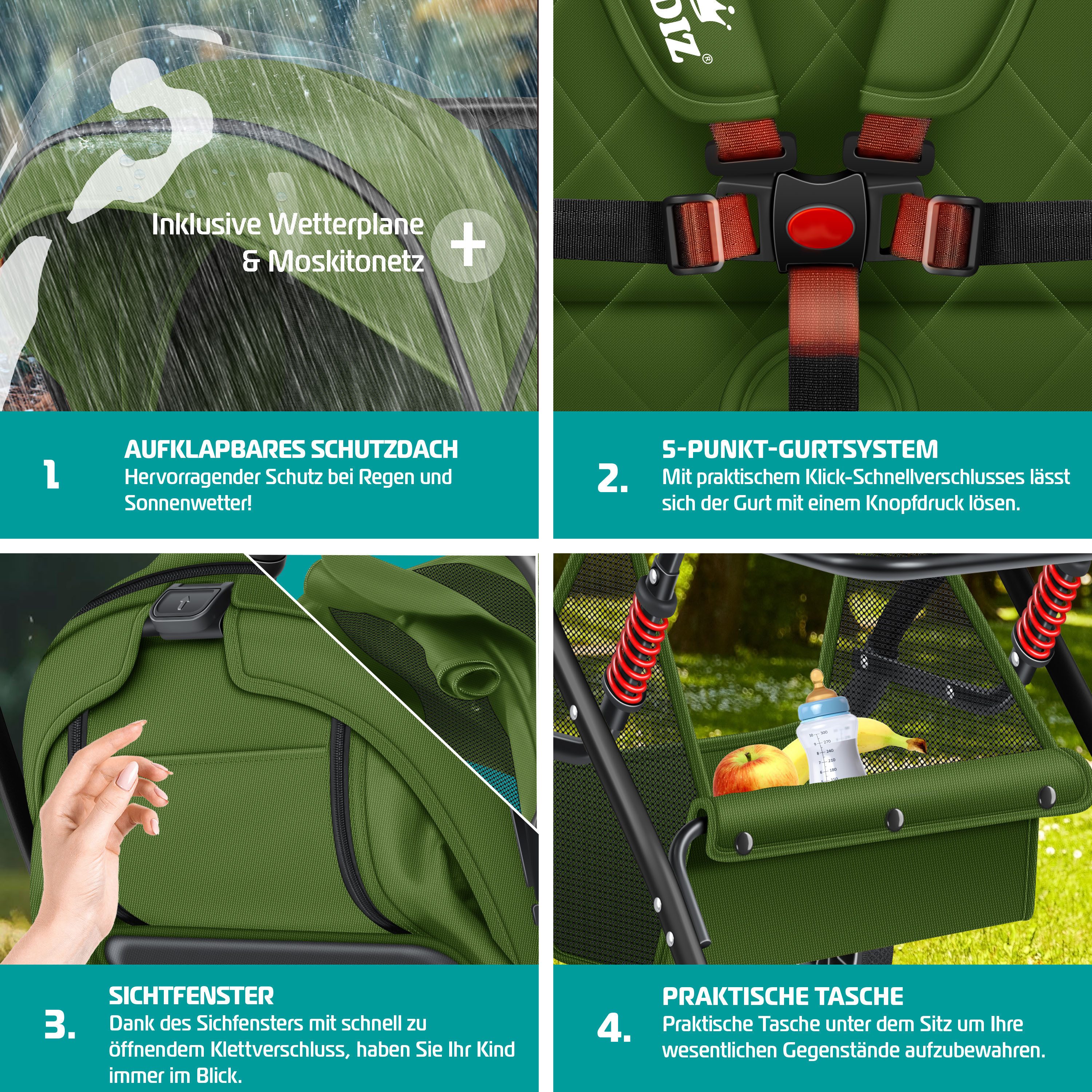 KIDIZ Kinderbuggy 360° - Bild 3