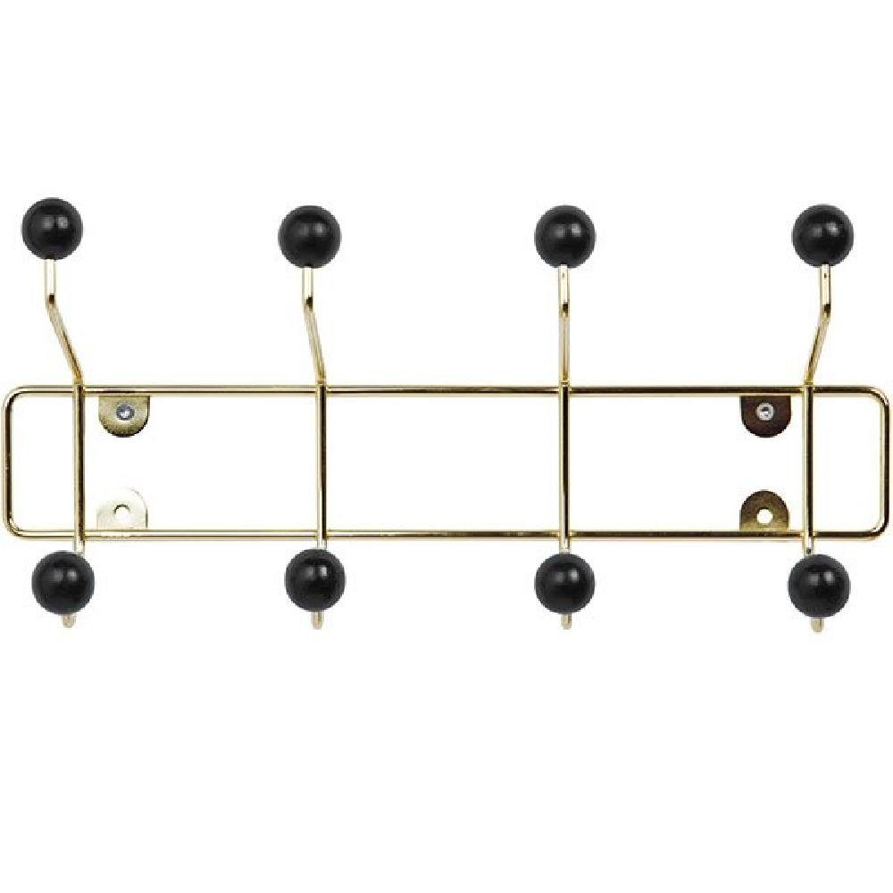 Present Time Garderobenhaken Garderobe Saturnus Schwarz