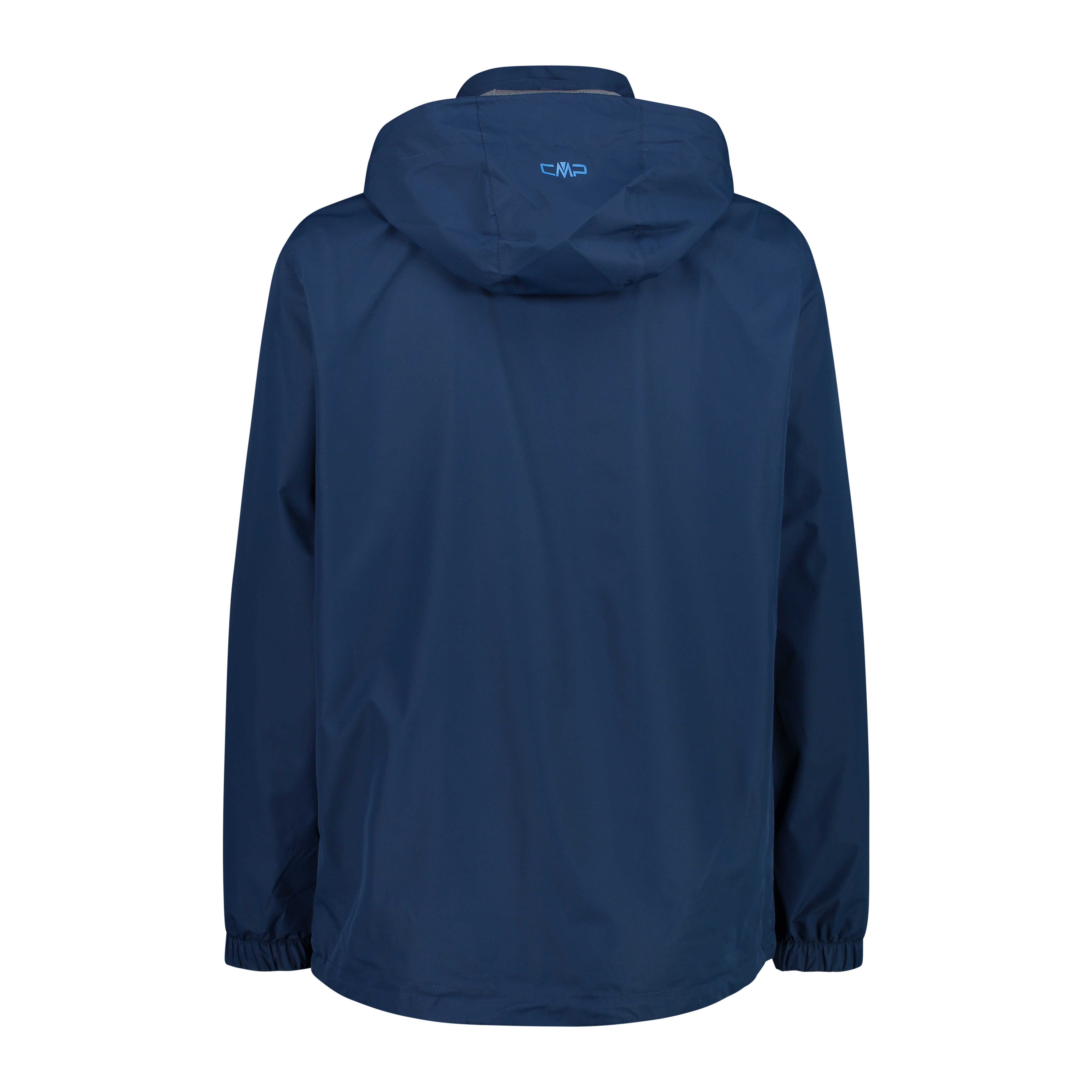 CMP Regenjacke MAN JACKET SNAPS HOOD atmungsaktiv, wasserdicht, winddicht, mit abnehmbarer Kapuze – Bild 5 von 5