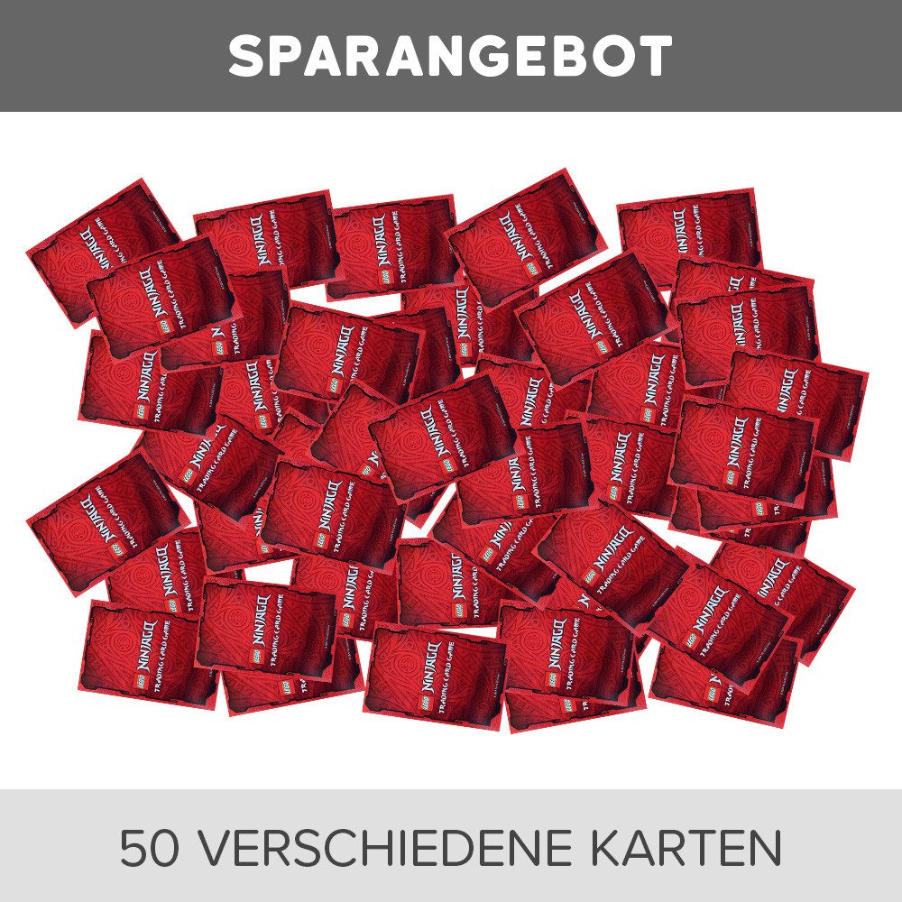 LEGO® Sammelkarte LEGO Ninjago Serie 9 Trading Cards - 50 verschiedene, zufällige Karten