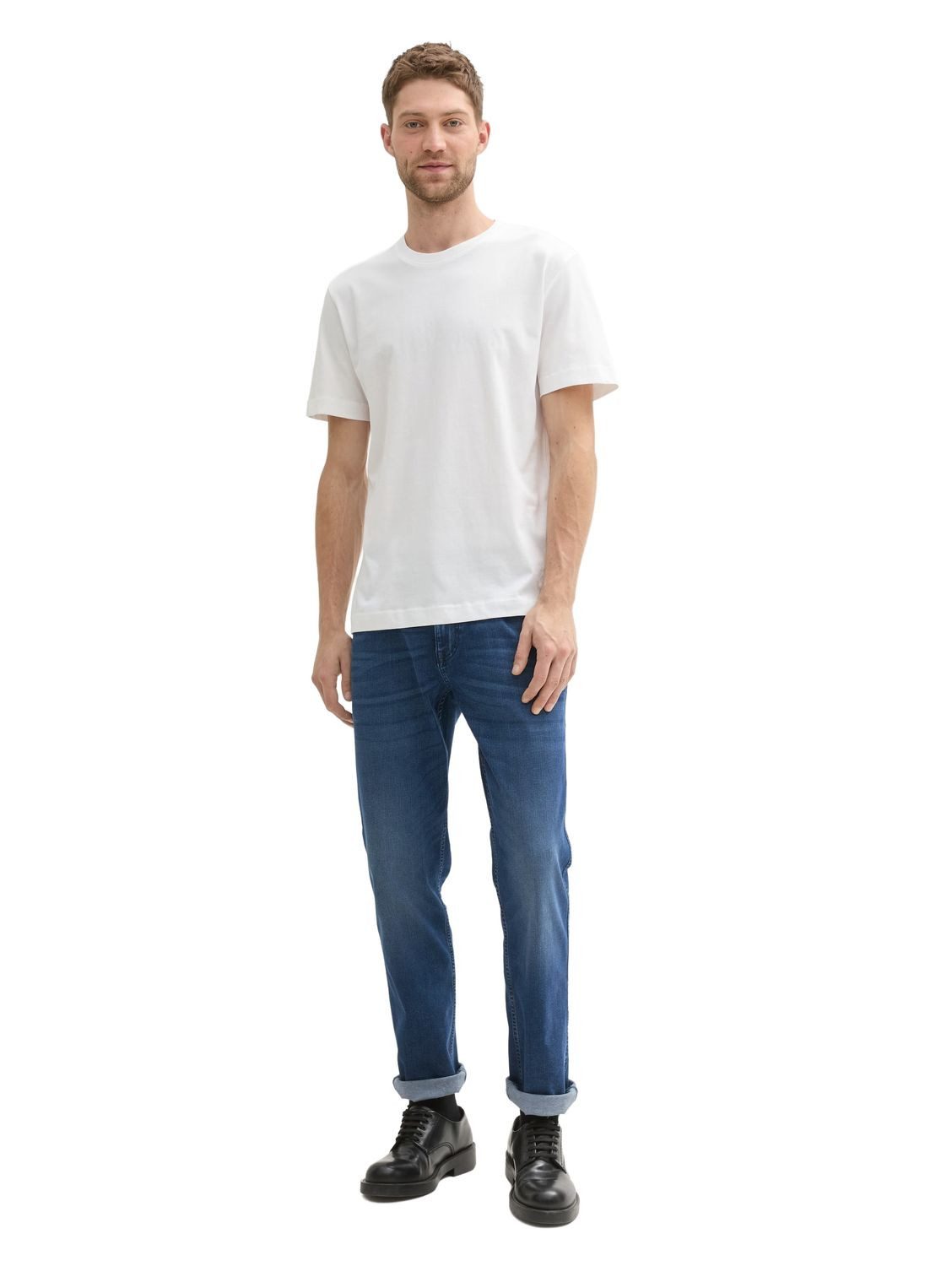 TOM TAILOR Herren Marvin Straight Jeans – Klassische 5-Pocket Jeans Mit Stretch