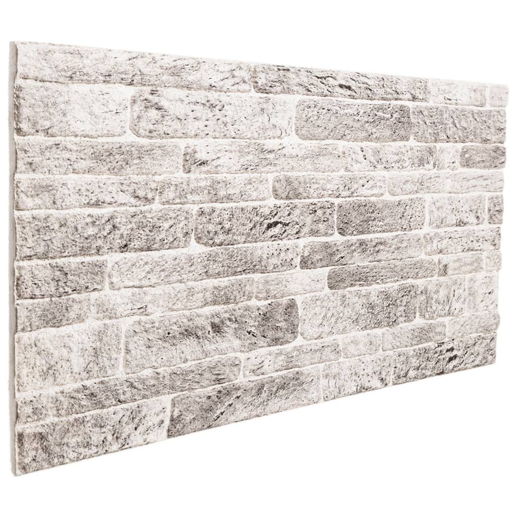 vidaXL Wandpaneel 3D-Wandpaneele 10 Stk. Hellgrau günstig online kaufen