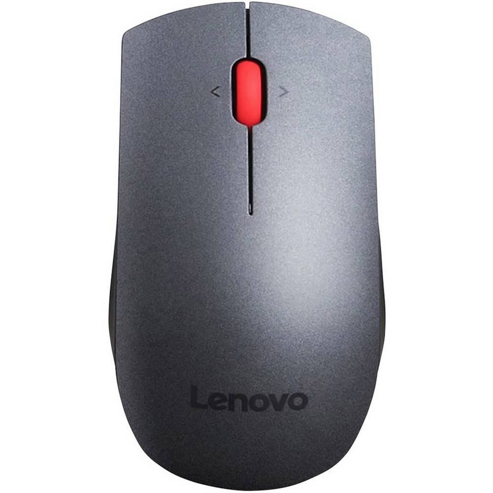 Lenovo Funk-Lasermaus Mäuse, 2 Jahre Lebensdauer mit handelsüblichen  Batterien, LED-Anzeige für Ladezustand