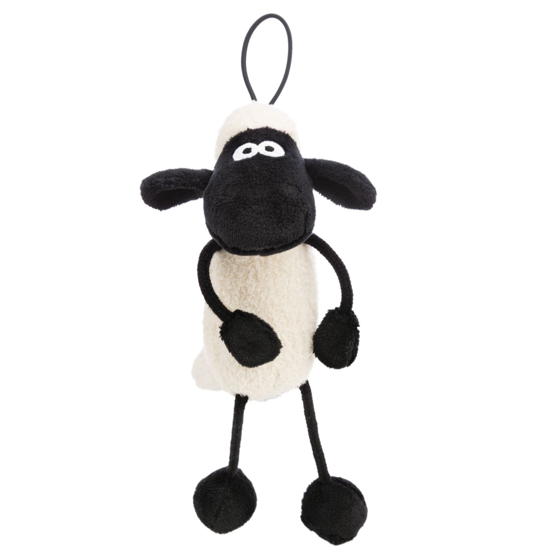 Nici Kuscheltier Nici Shaun das Schaf 15cm schwarz/weiß mit Aufhänger
