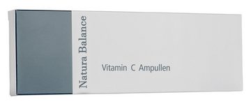 Natura Balance Gesichtspflege 15 Stück Vitamin C Ampullen 2ml Falten Altersflecken Haut Kollagen