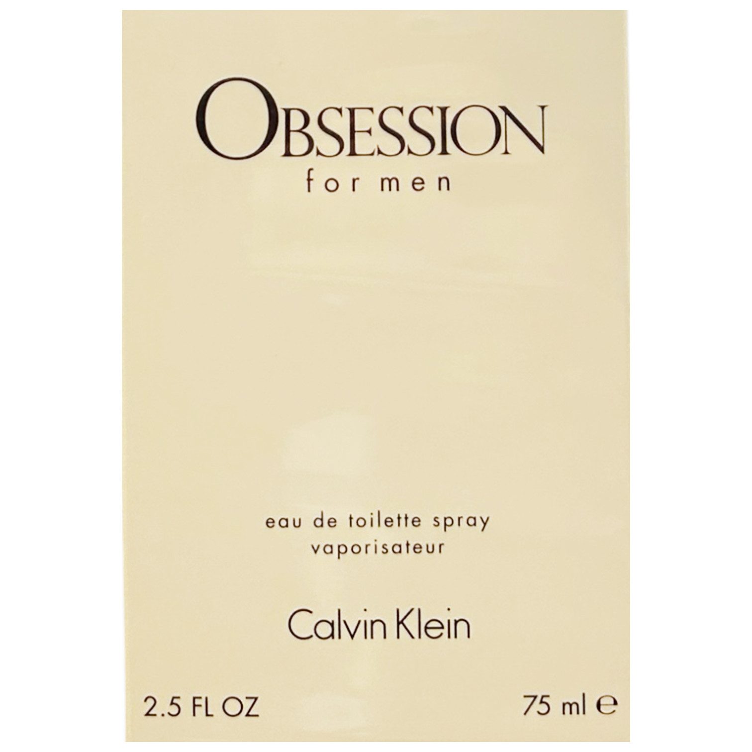 Hygiene-Gesellschaft Eau de Toilette Obsession For Men Edt Spray