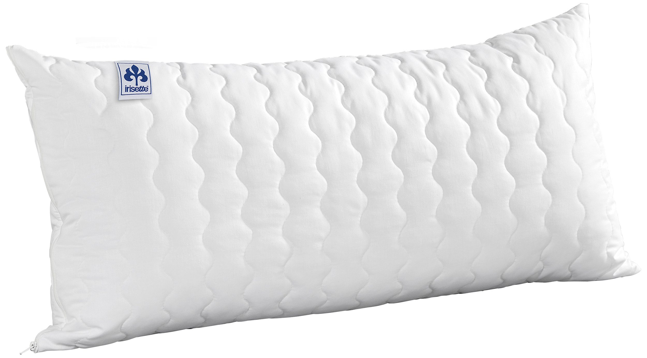 Irisette Kopfkissen Exklusiv Baumwolle Kochfest, Füllung: 100% Polyester - günstig online kaufen