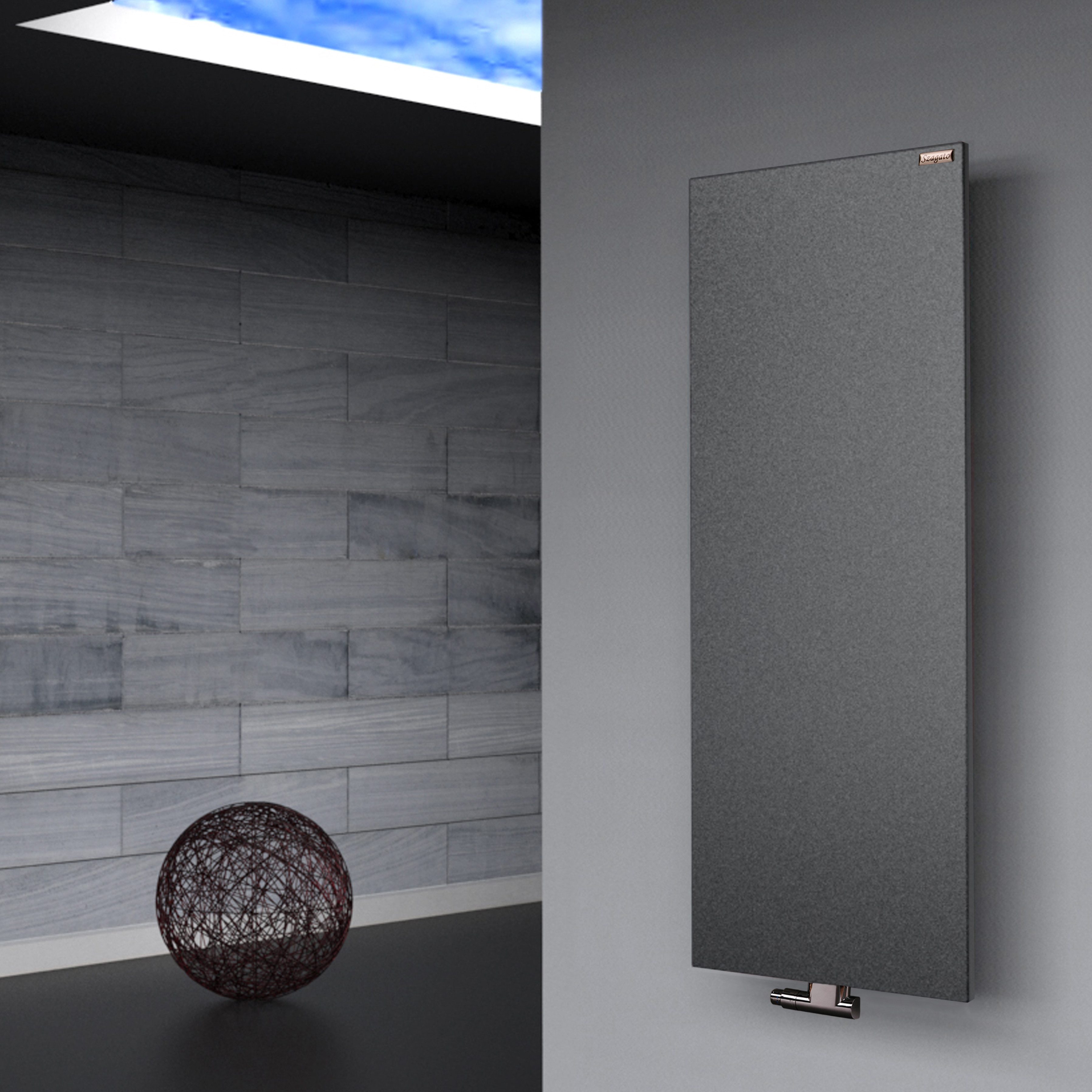 Szagato Badheizkörper Badheizkörper Design Mirror Steel 2 (alle Ausführungen)SZAGATO Design, 5 Jahre Garantie, Made in Germany