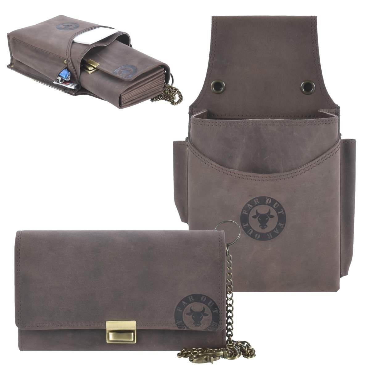 KLOEHN Kellnerbörse FAR OUT (Set, 3-teilig), Set, Kellnertasche Holster + B günstig online kaufen