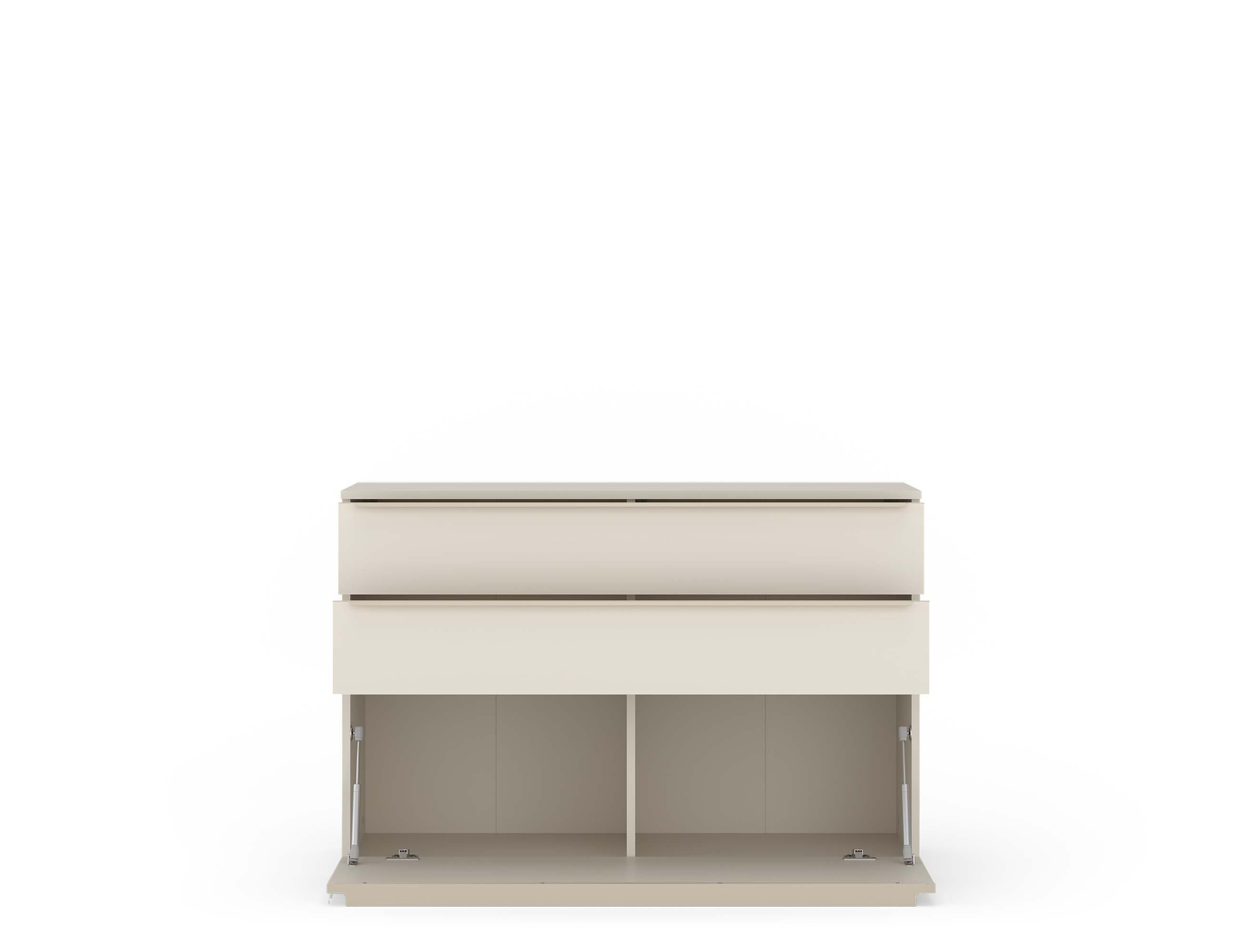 TOM TAILOR HOME Sideboard COLOR PUZZLE Medium Cabinet 06 – 2 Schubladen, 1 Klappe, Breite 1100 mm – Stauraum mit besonderem Farbkick