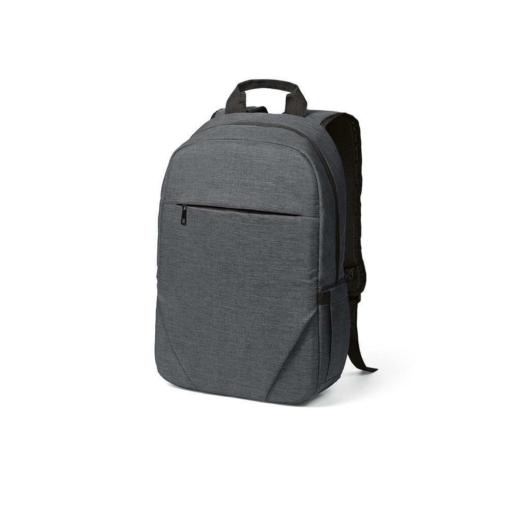 CABBEL Rucksack Rucksack 18L Laptop 17 Zoll rPET Trolley nachhaltig öko leicht 31cm (Rucksack, 1-tlg., Einzelartikel), Dunkelgrau, recyceltes Polyester, gepolstert, ergonomisch, 91,2%