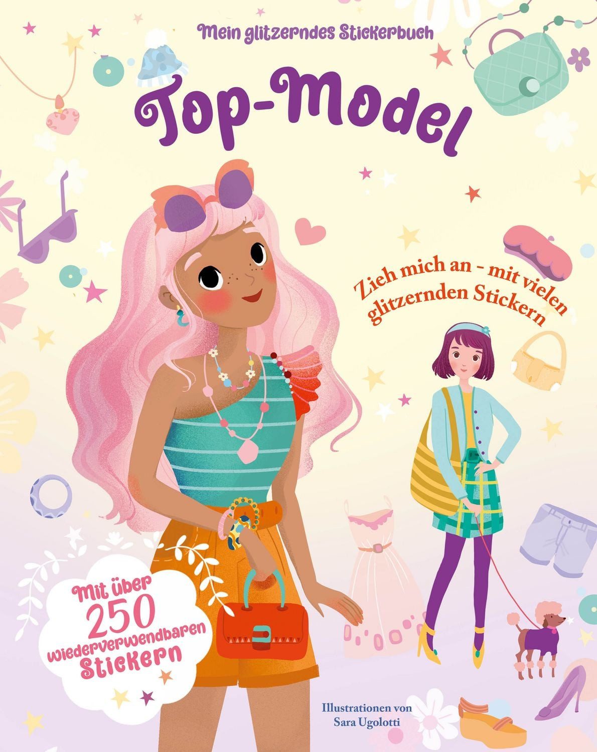 Top-Model (Mein glitzerndes Stickerbuch) / diverse