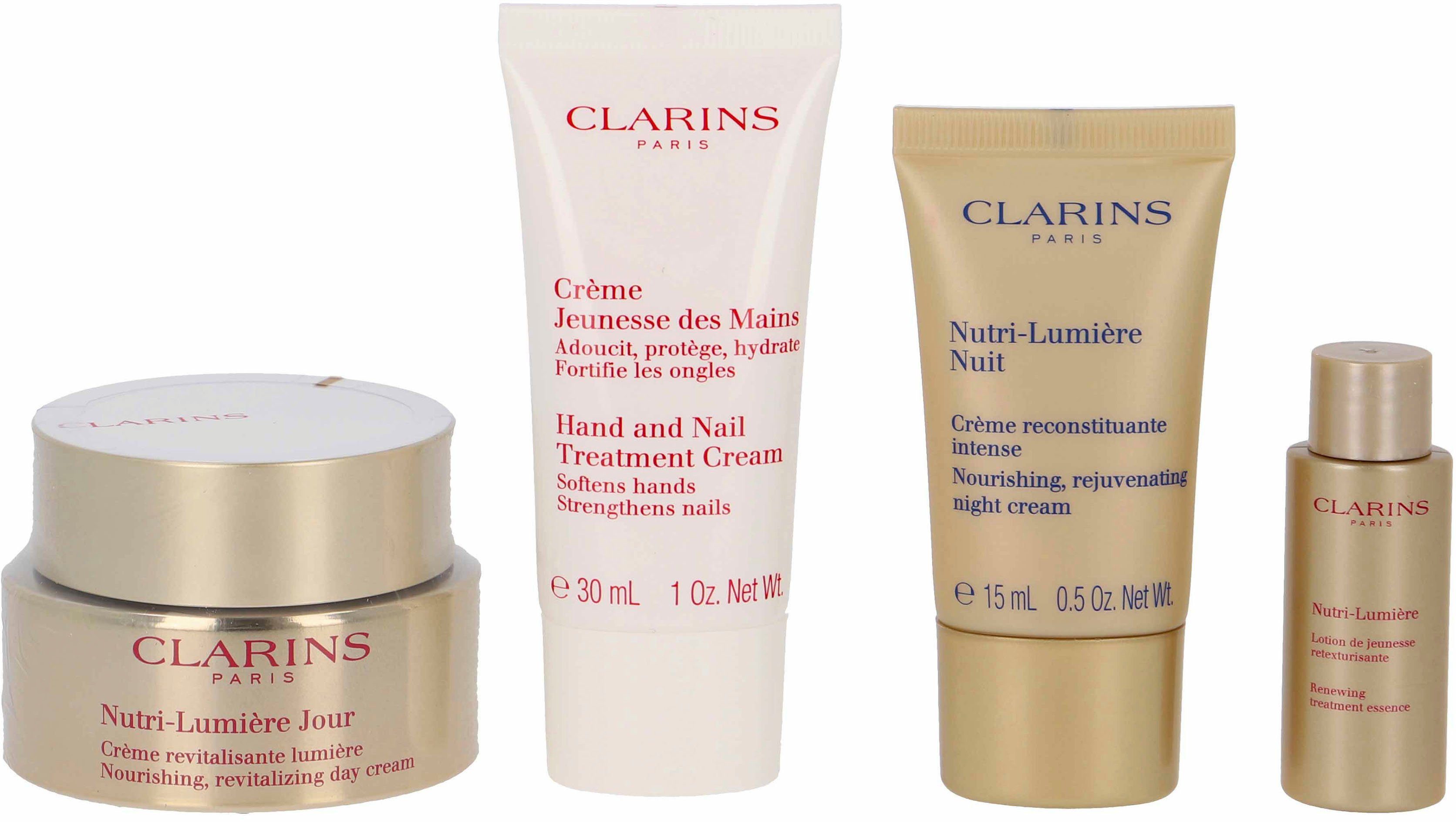 Clarins Nutri-Lumiere, 4-tlg. Gesichtspflege-Set