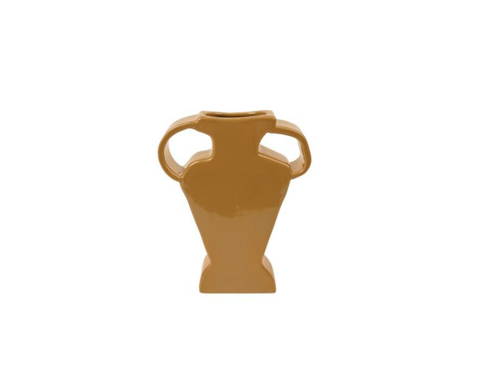 Broste Copenhagen Dekovase Etta Vase Cinnamon Sand 24x8x30cm (Vasen)