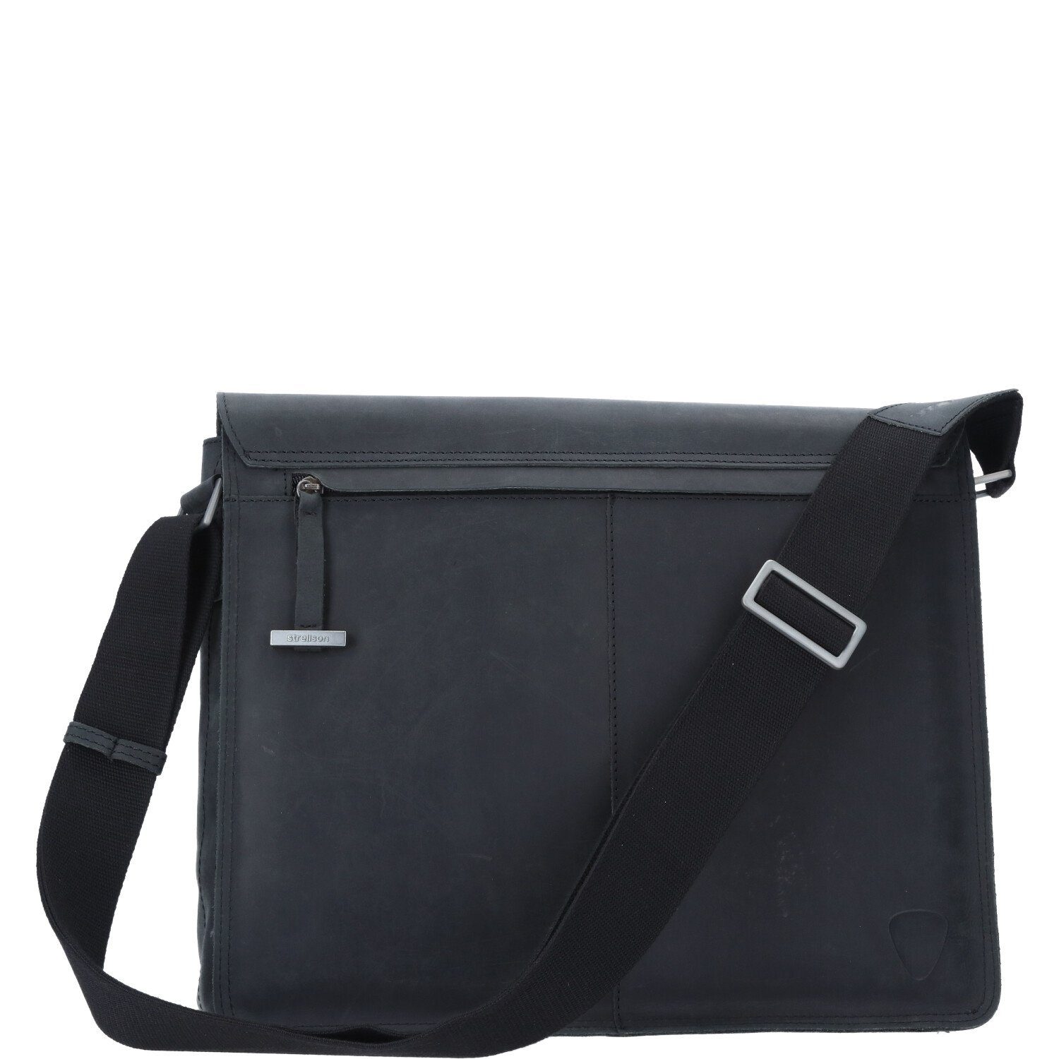 Strellson Umhängetasche Messenger LH black Strellson Richmond 1-tlg., (Stück, Reißverschluss Stück)