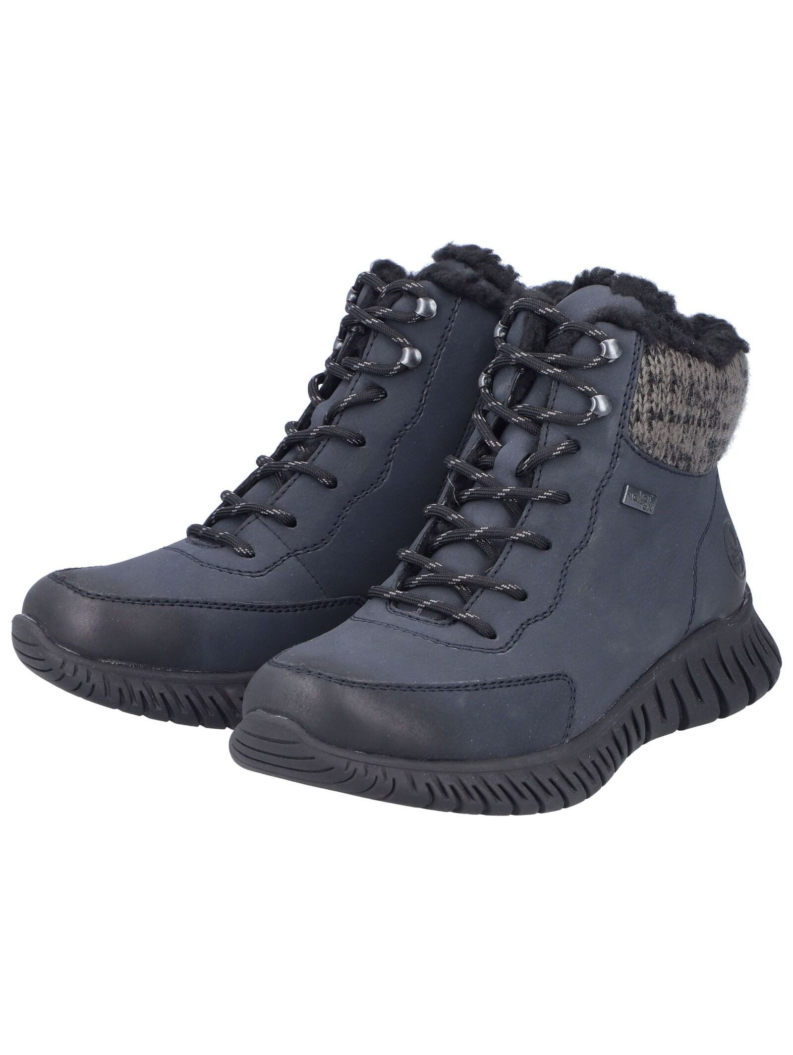 Rieker Rieker Stiefelette Lederimitat Schnürstiefelette