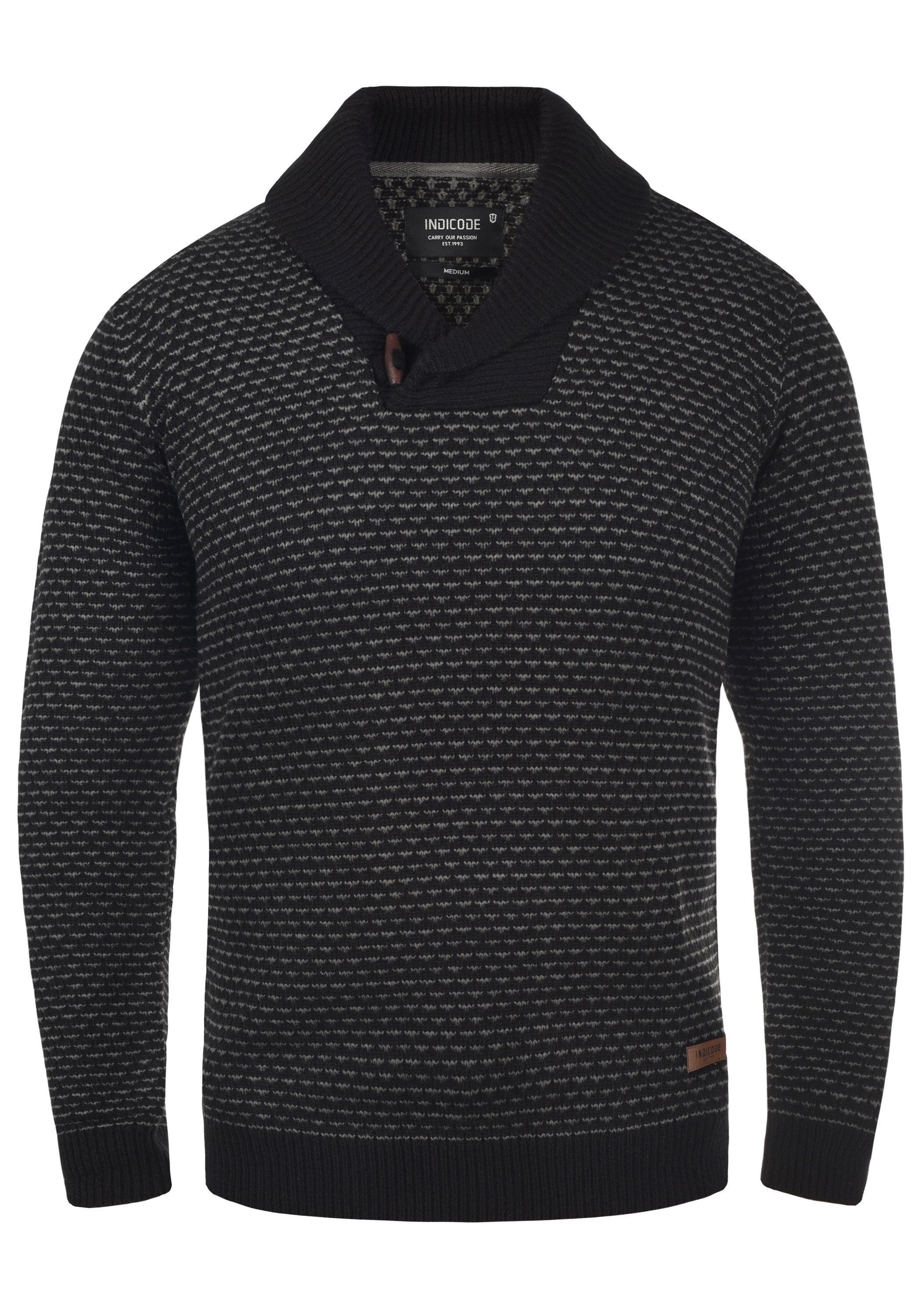 Indicode Strickpullover IDCopent Strickpulli aus Grobstrick günstig online kaufen