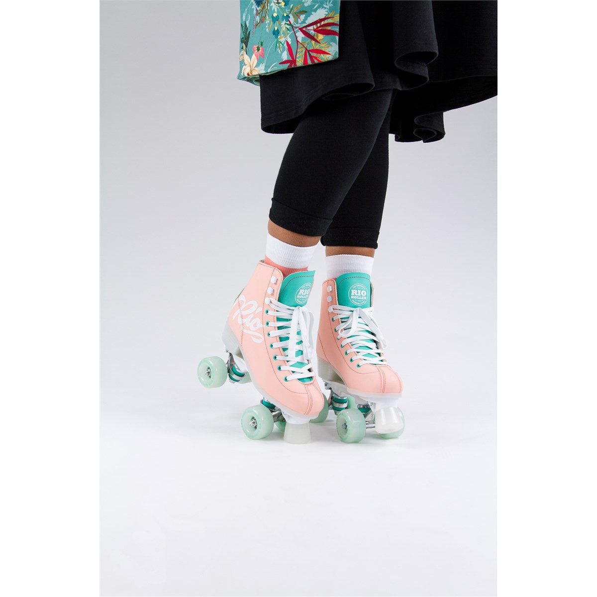 Rio Roller Rollschuhe RIO ROLLER SCRIPT Rollschuh peach/green