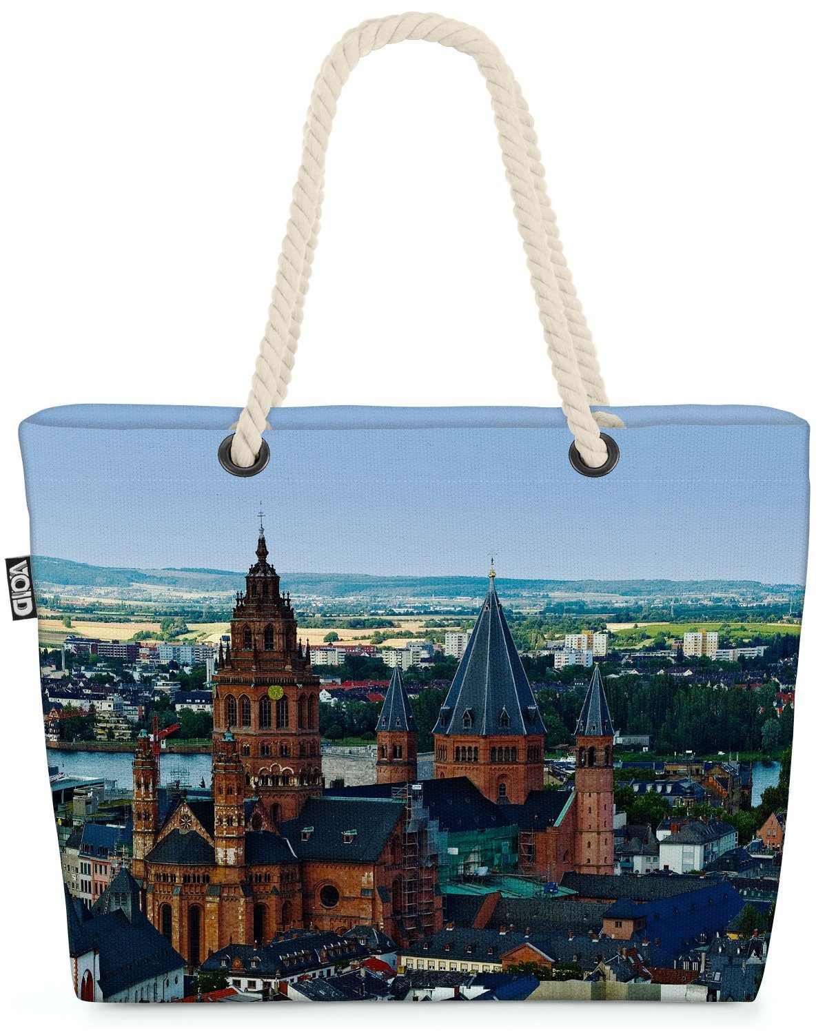 VOID Strandtasche (1-tlg), Mainz Mainzer Kathedrale Rhein Rheinland-Pfalz Gutenberg-Museum Dom S