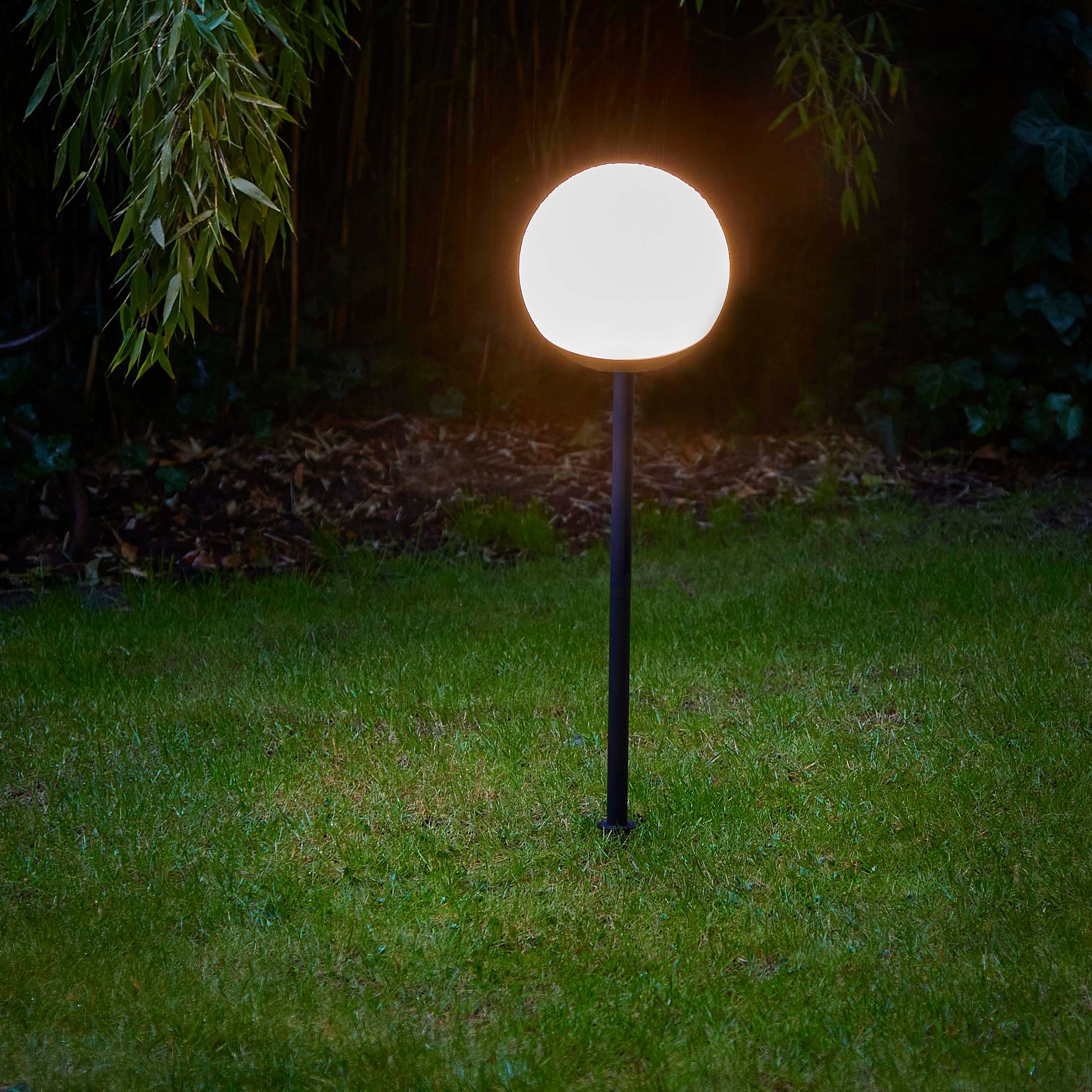 Hängelampe Gartenleuchte Northpoint Akku Hängeleuchte Außen RGBW LED-Hängeleuchte Innen LED für