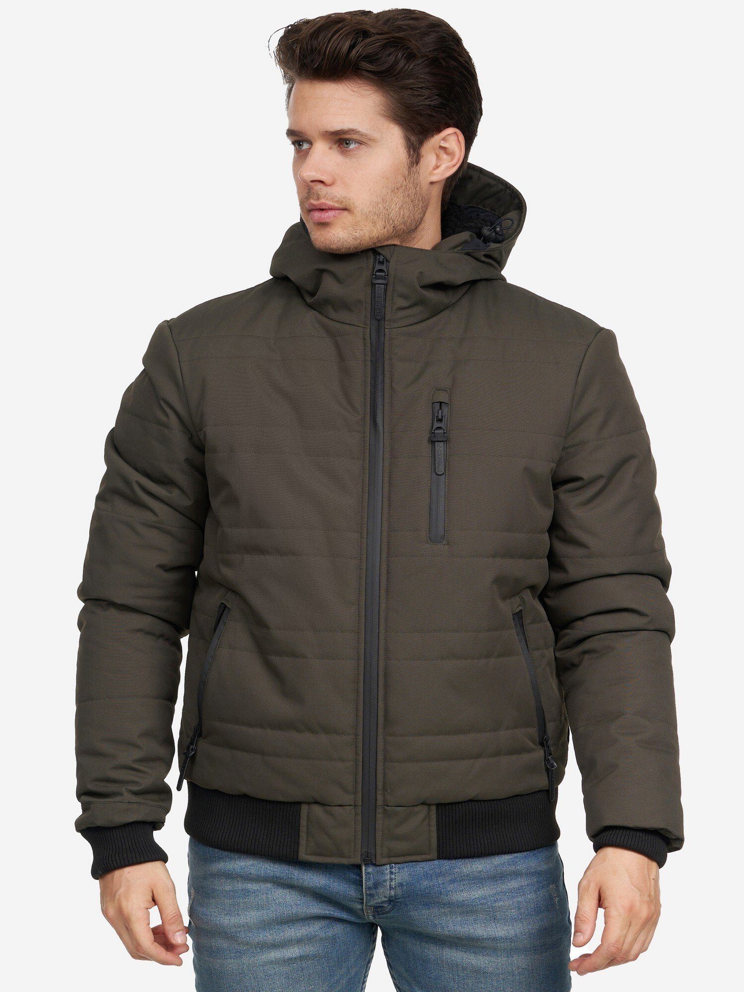 Herren, olive Brave wasserabweisend Archyi wind- Winterjacke Soul für und