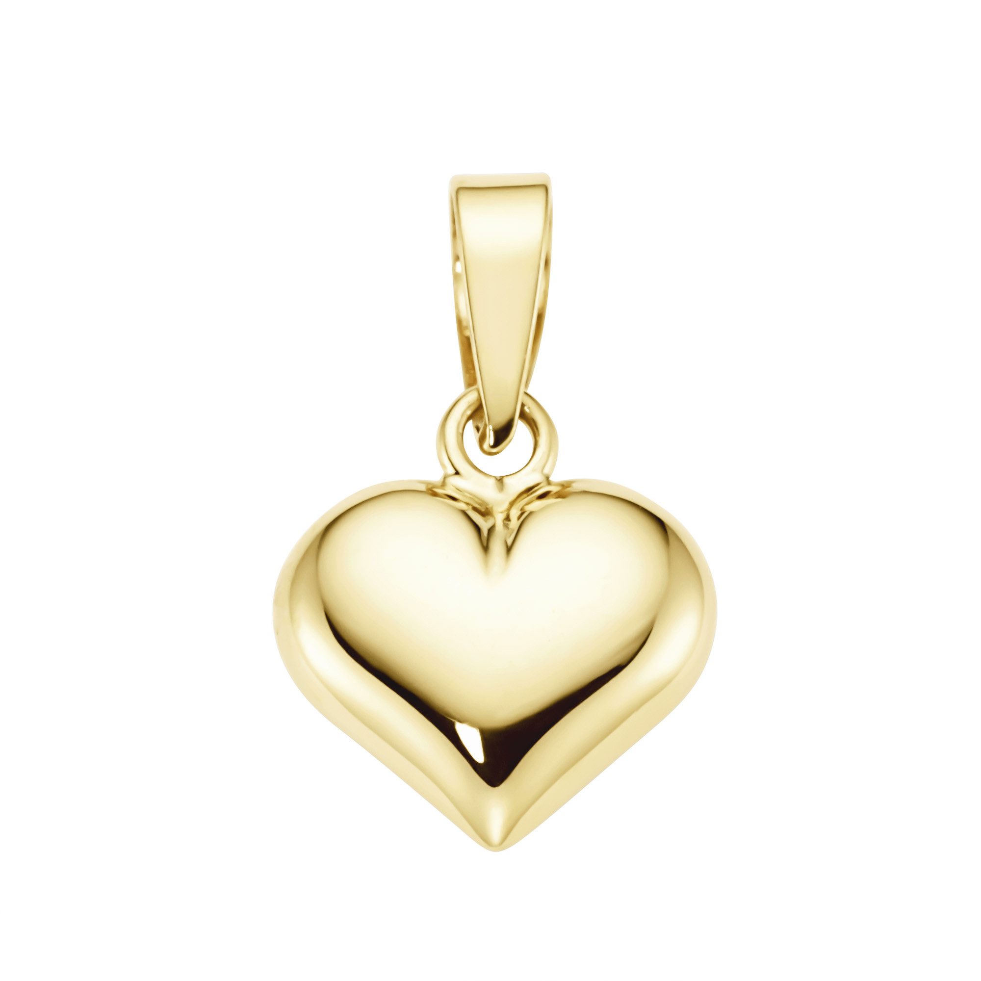 Luigi Merano Herzanhänger Herz, Gold 375