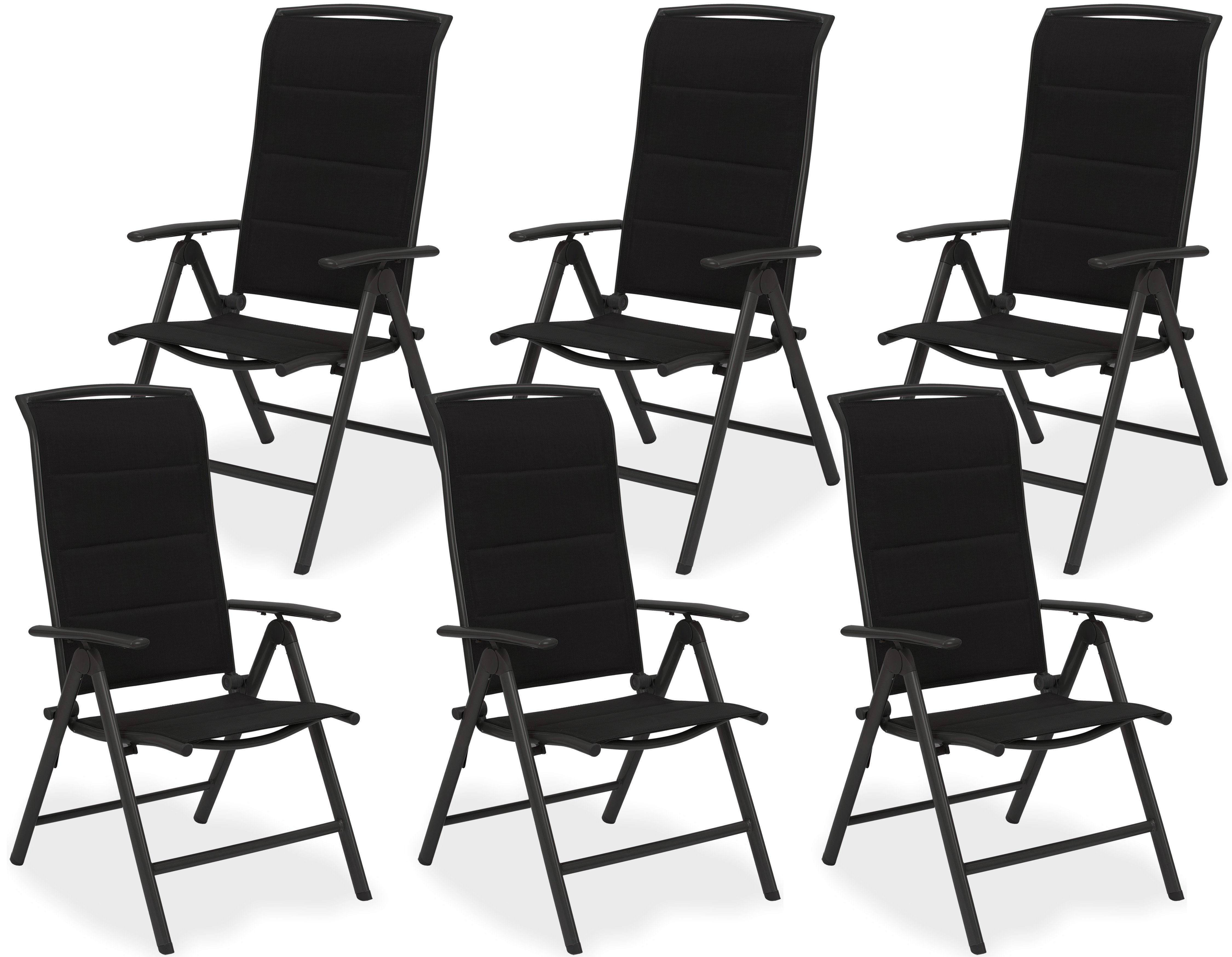 BRUBAKER Gartenstuhl Milano (Gepolstert und wetterfest, günstig online kaufen